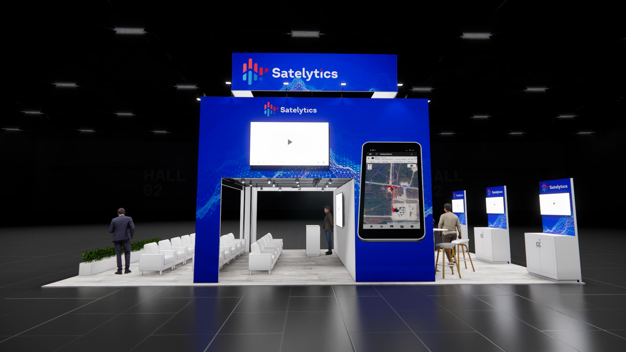GlassBuild America 20x40 trade show exhibit rental in Las Vegas (view 5)
