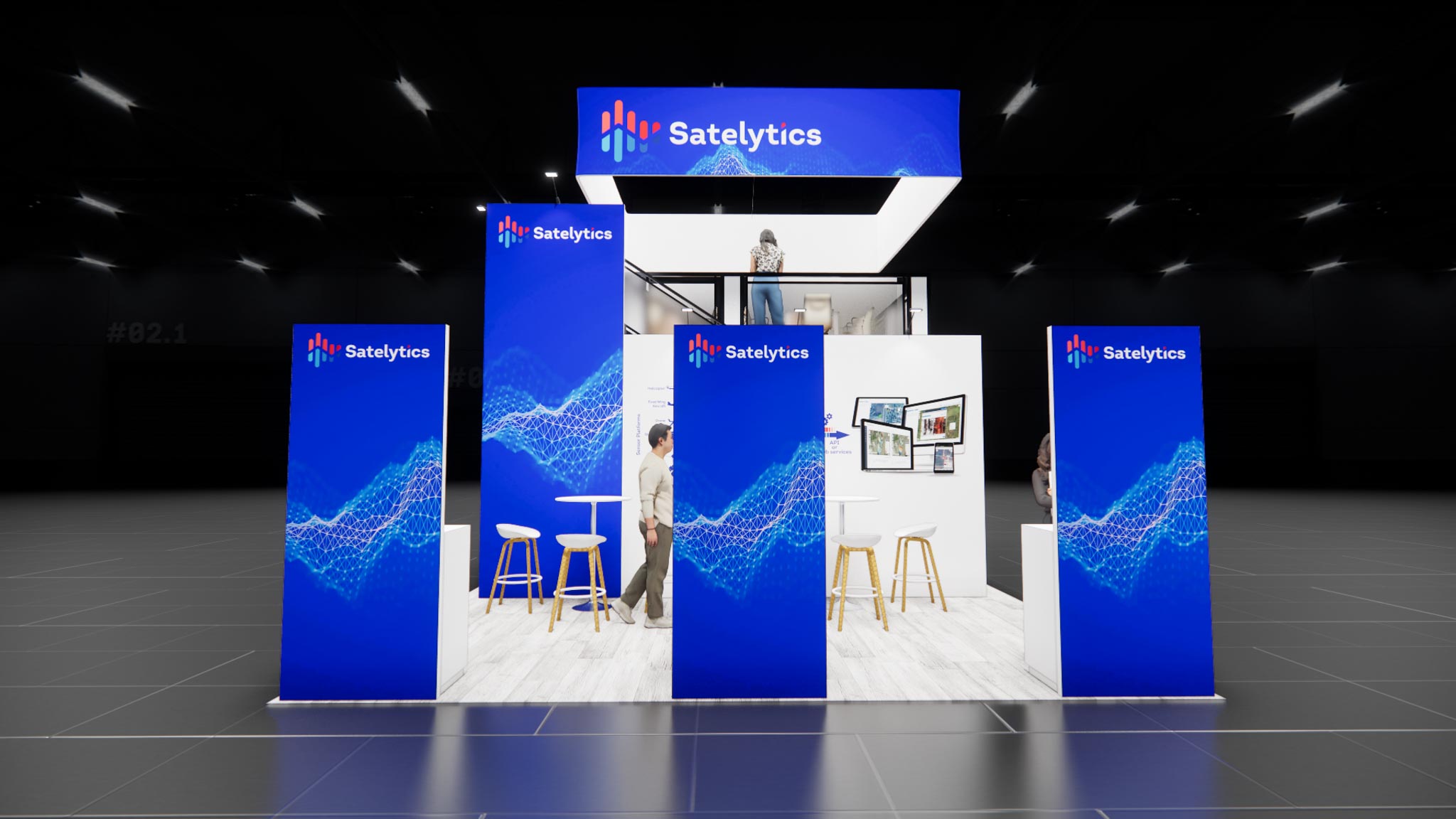 GlassBuild America 20x40 trade show exhibit rental in Las Vegas (view 7)