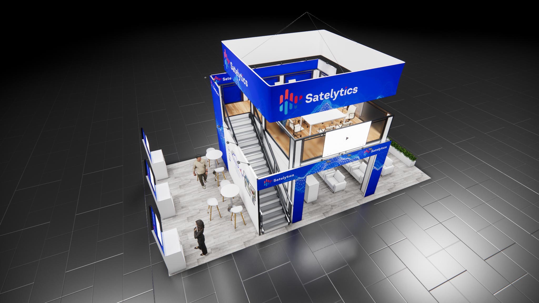 GlassBuild America 20x40 trade show exhibit rental in Las Vegas (view 9)