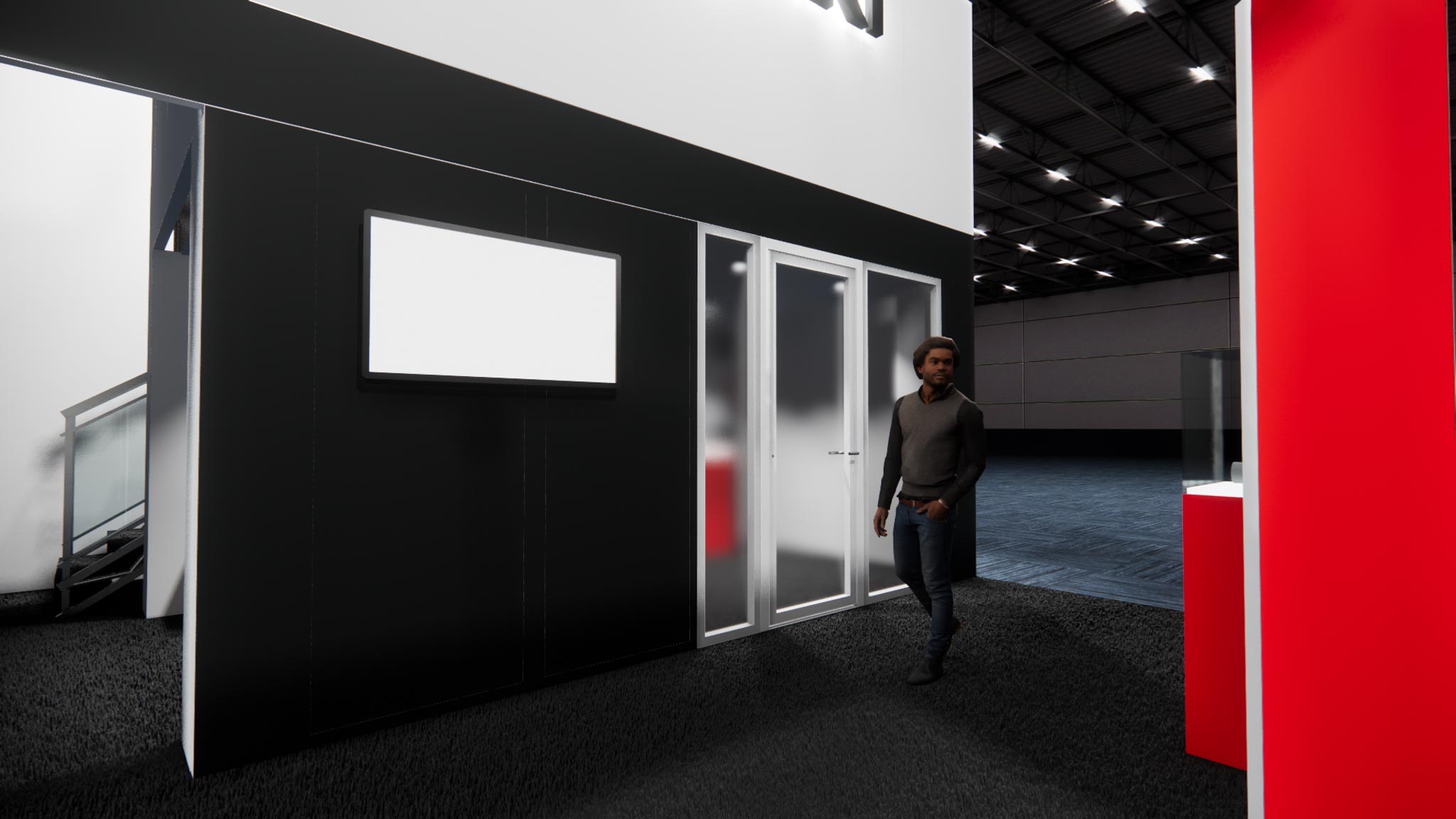 Bar & Restaurant Expo 30x30 trade show exhibit rental in Las Vegas (view 10)