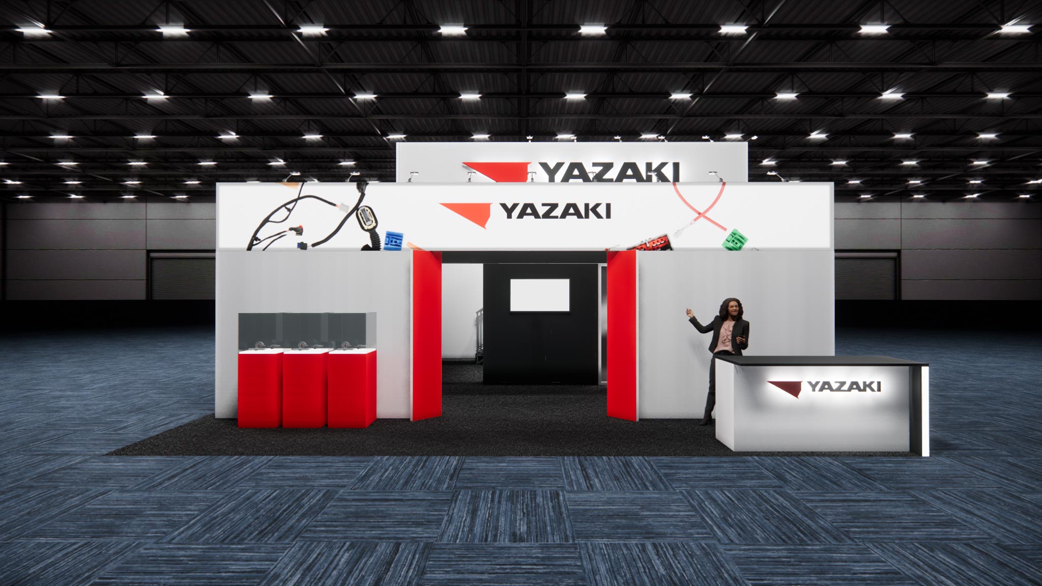 Bar & Restaurant Expo 30x30 trade show exhibit rental in Las Vegas