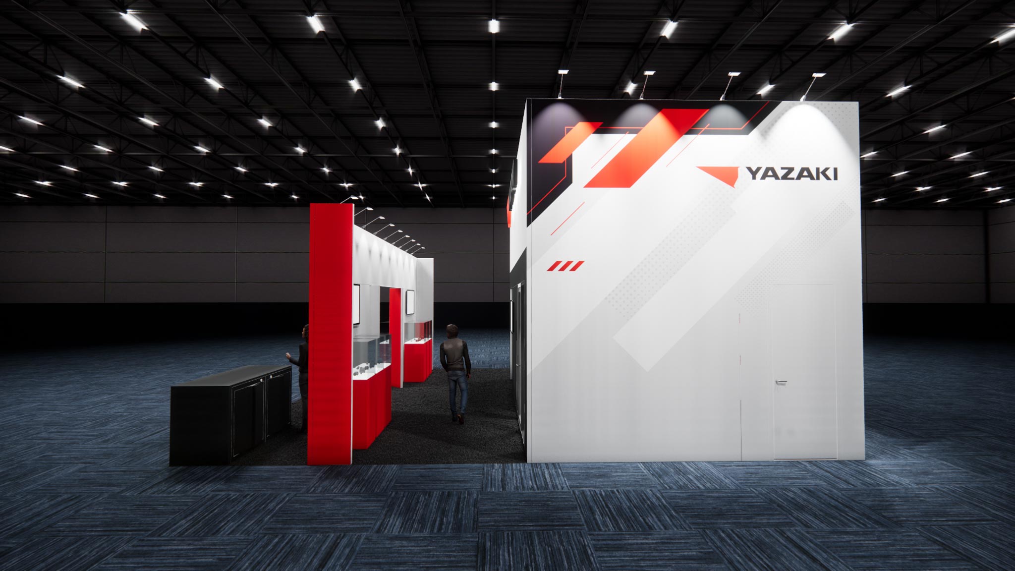 Bar & Restaurant Expo 30x30 trade show exhibit rental in Las Vegas (view 3)