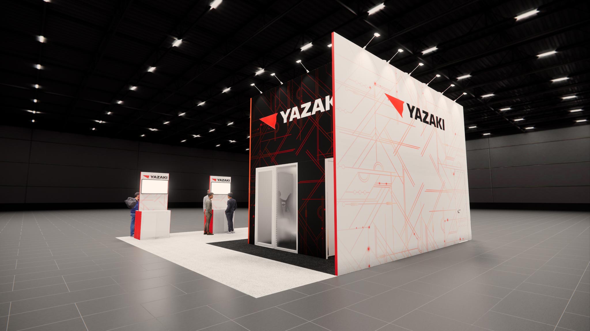 PRINTING United 30x30 trade show exhibit rental in Las Vegas (view 3)