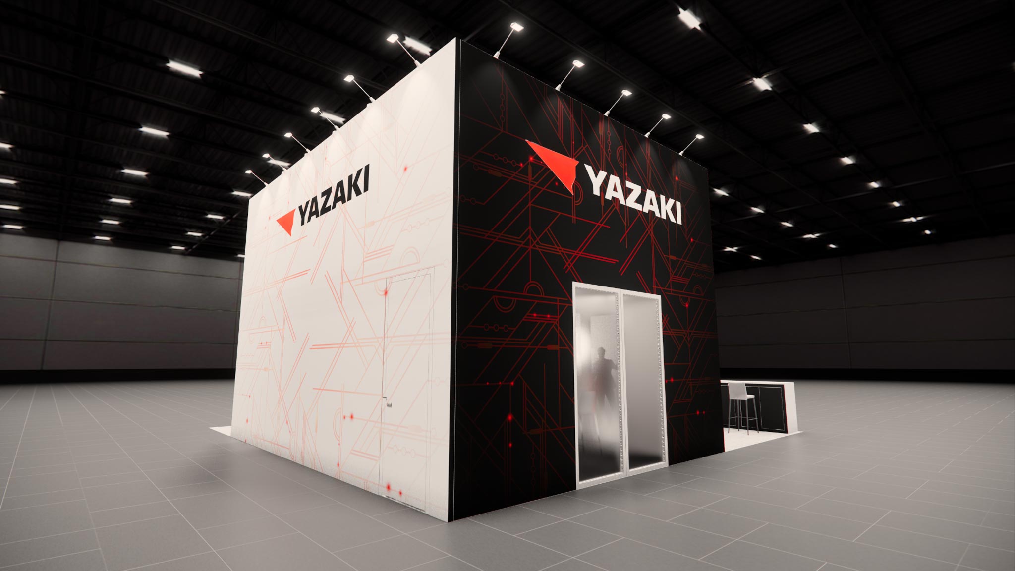PRINTING United 30x30 trade show exhibit rental in Las Vegas (view 5)