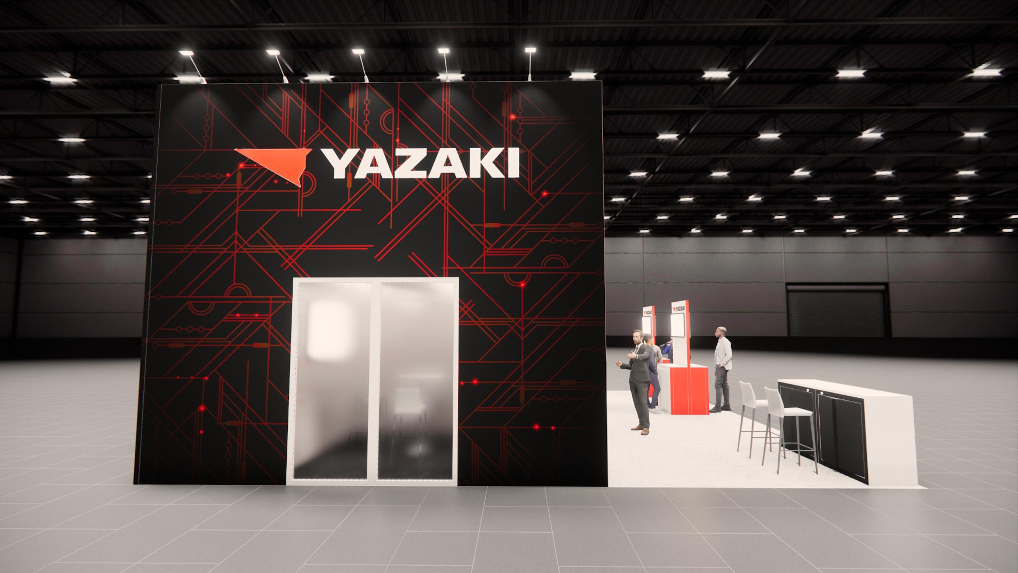 PRINTING United 30x30 trade show exhibit rental in Las Vegas (view 6)