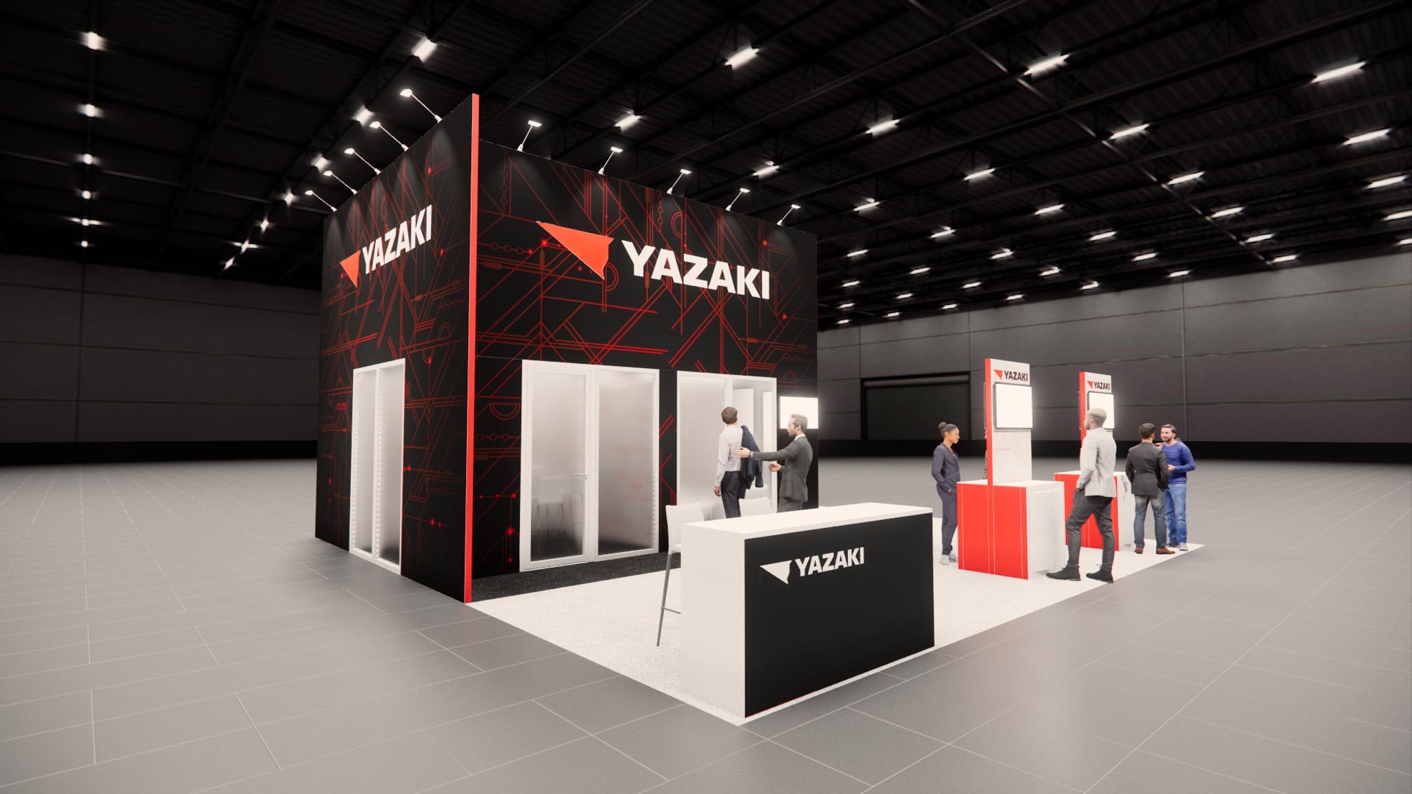 PRINTING United 30x30 trade show exhibit rental in Las Vegas (view 7)