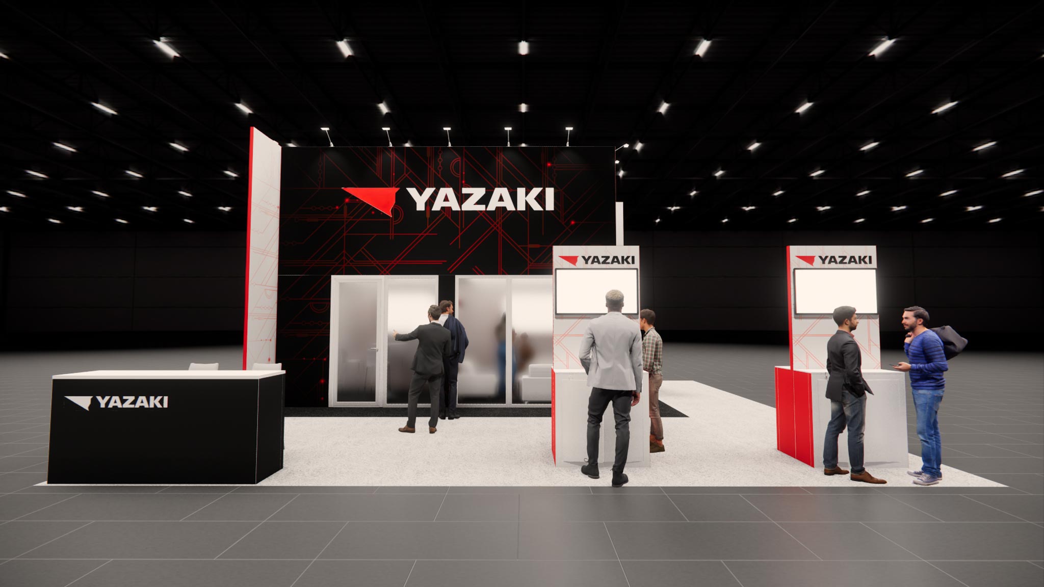 PRINTING United 30x30 trade show exhibit rental in Las Vegas (view 8)