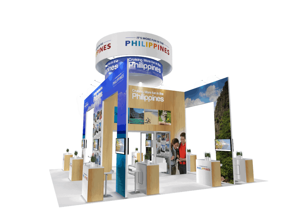 WPPI 30x30 trade show exhibit rental in Las Vegas (view 2)