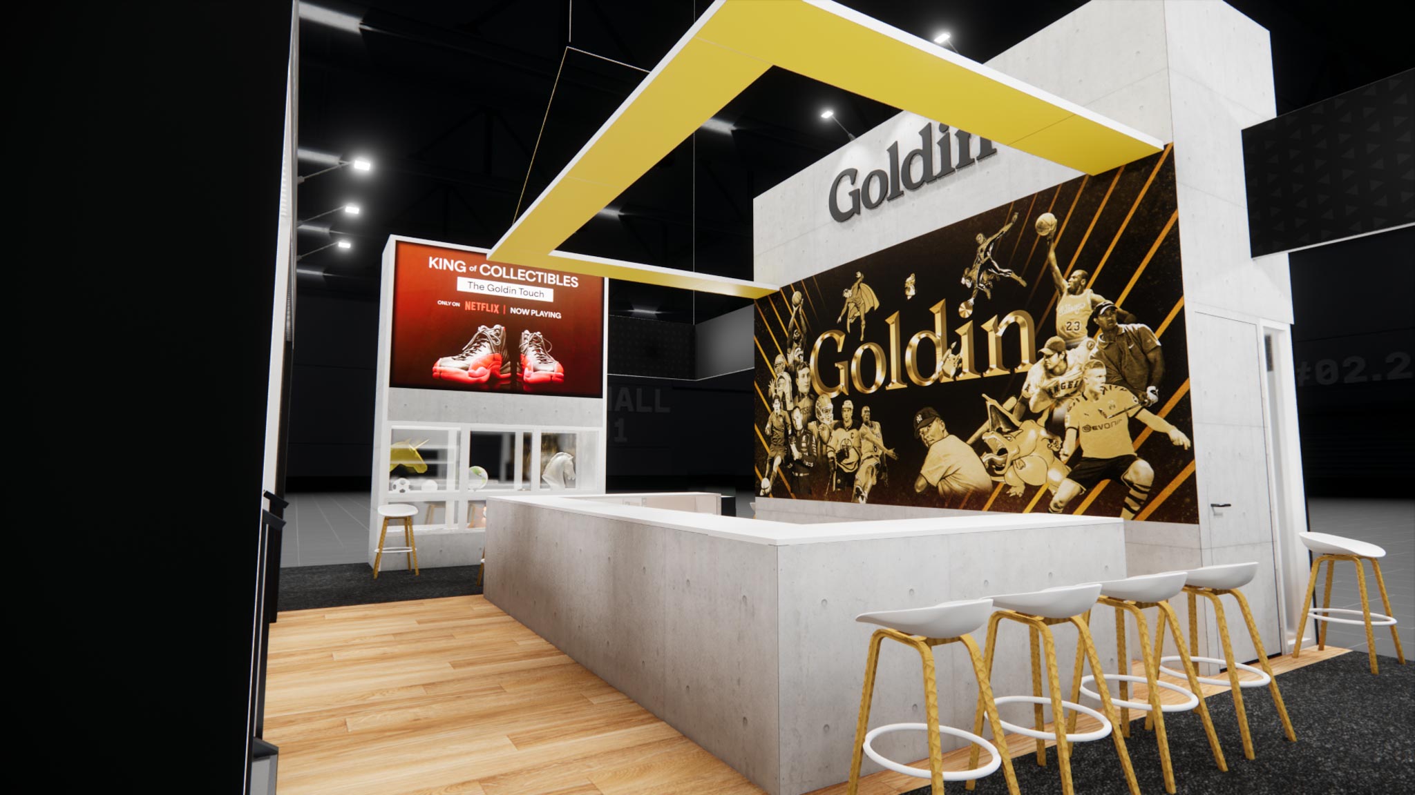 IPW 40x40 trade show exhibit rental in Las Vegas (view 9)