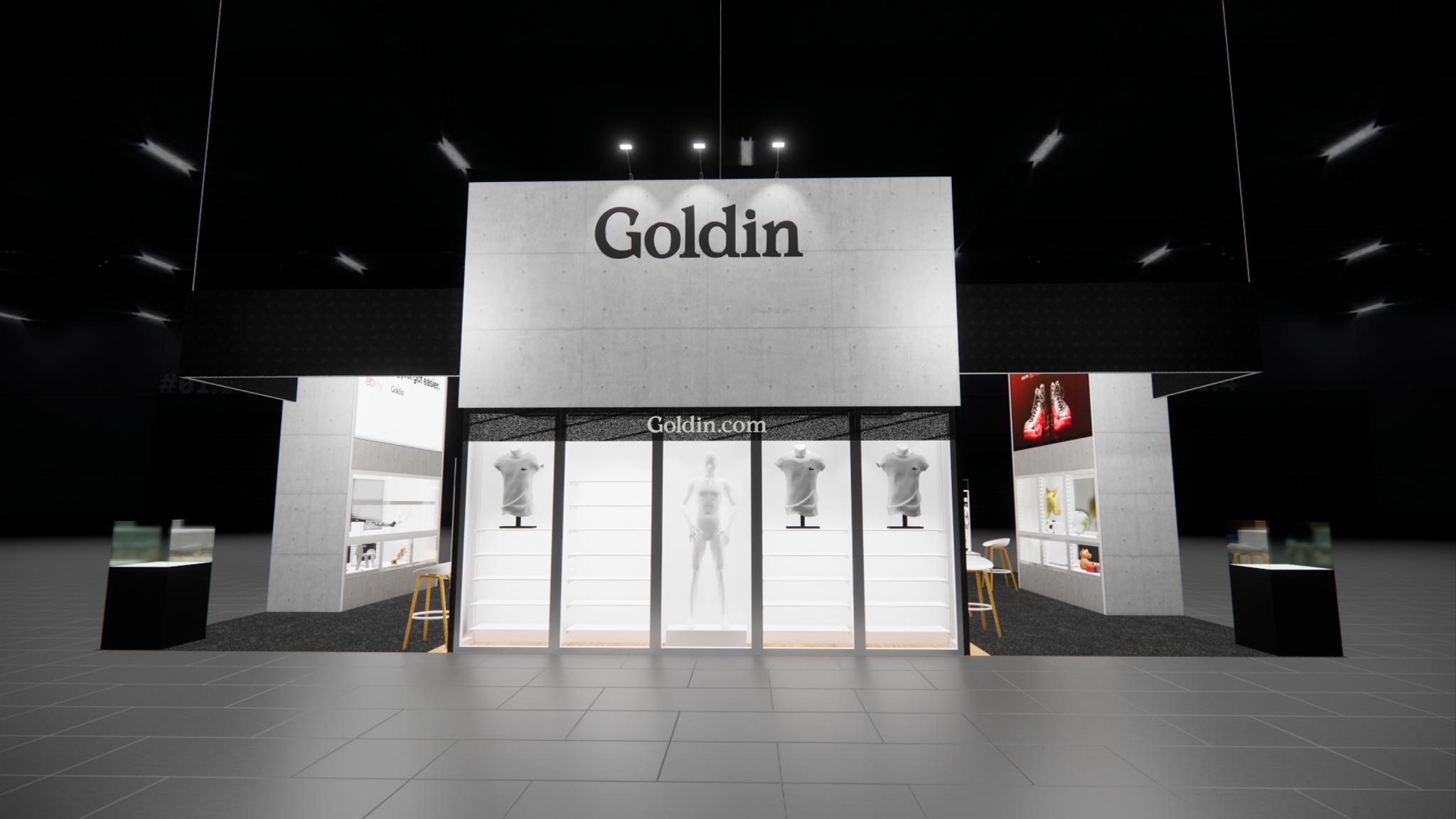IPW 40x40 trade show exhibit rental in Las Vegas