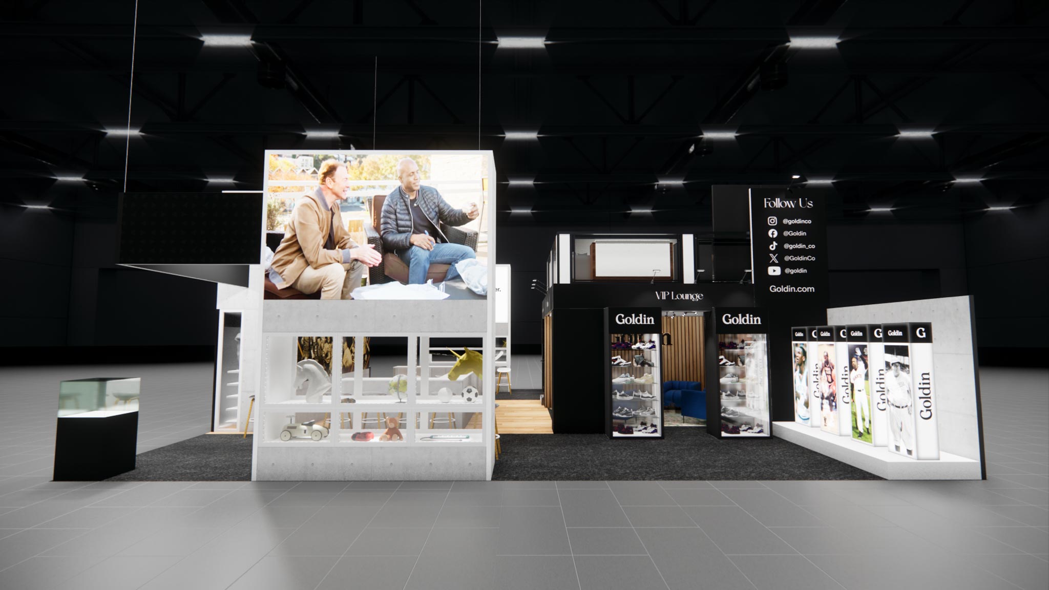 IPW 40x40 trade show exhibit rental in Las Vegas (view 3)
