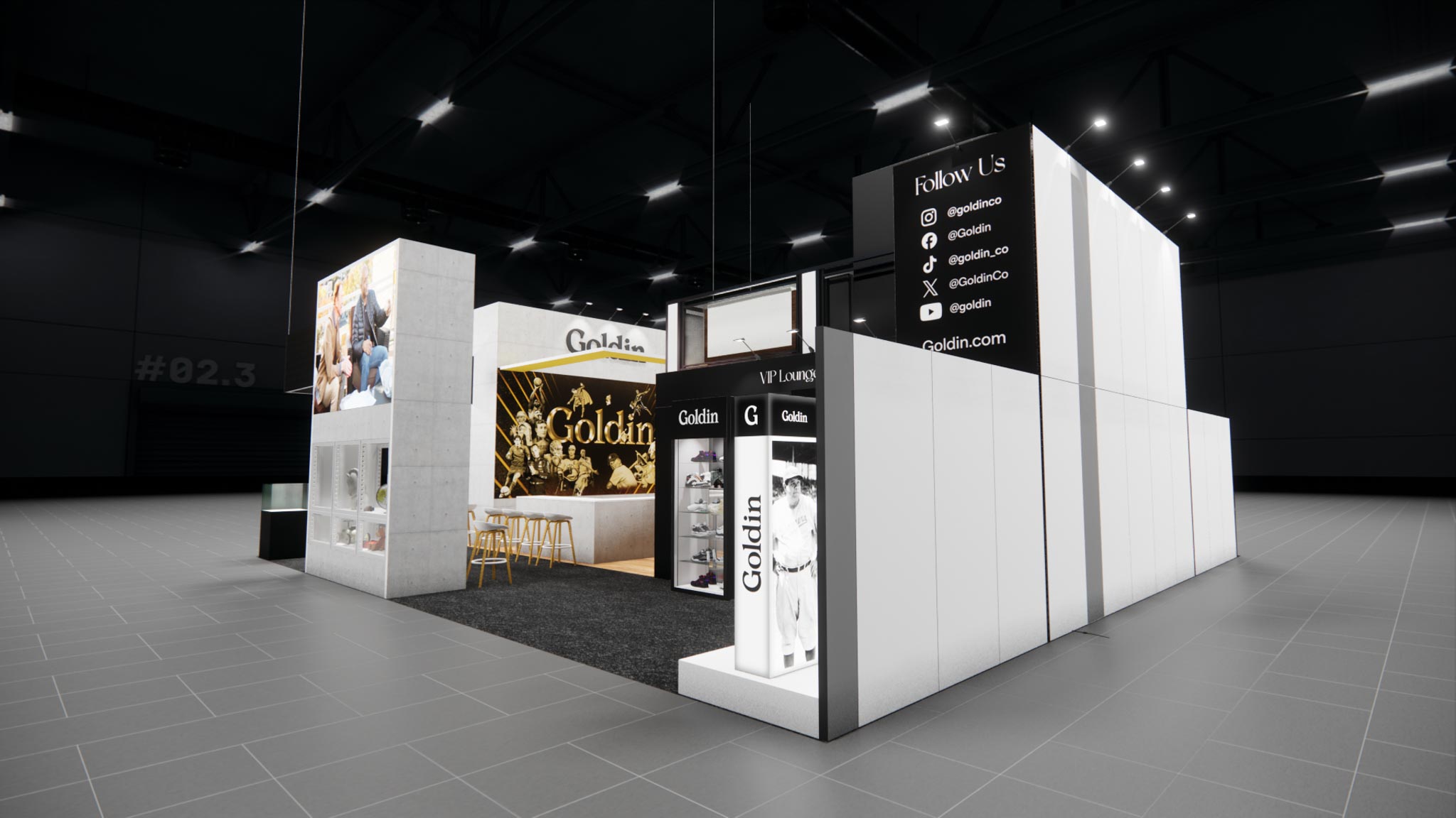 IPW 40x40 trade show exhibit rental in Las Vegas (view 4)