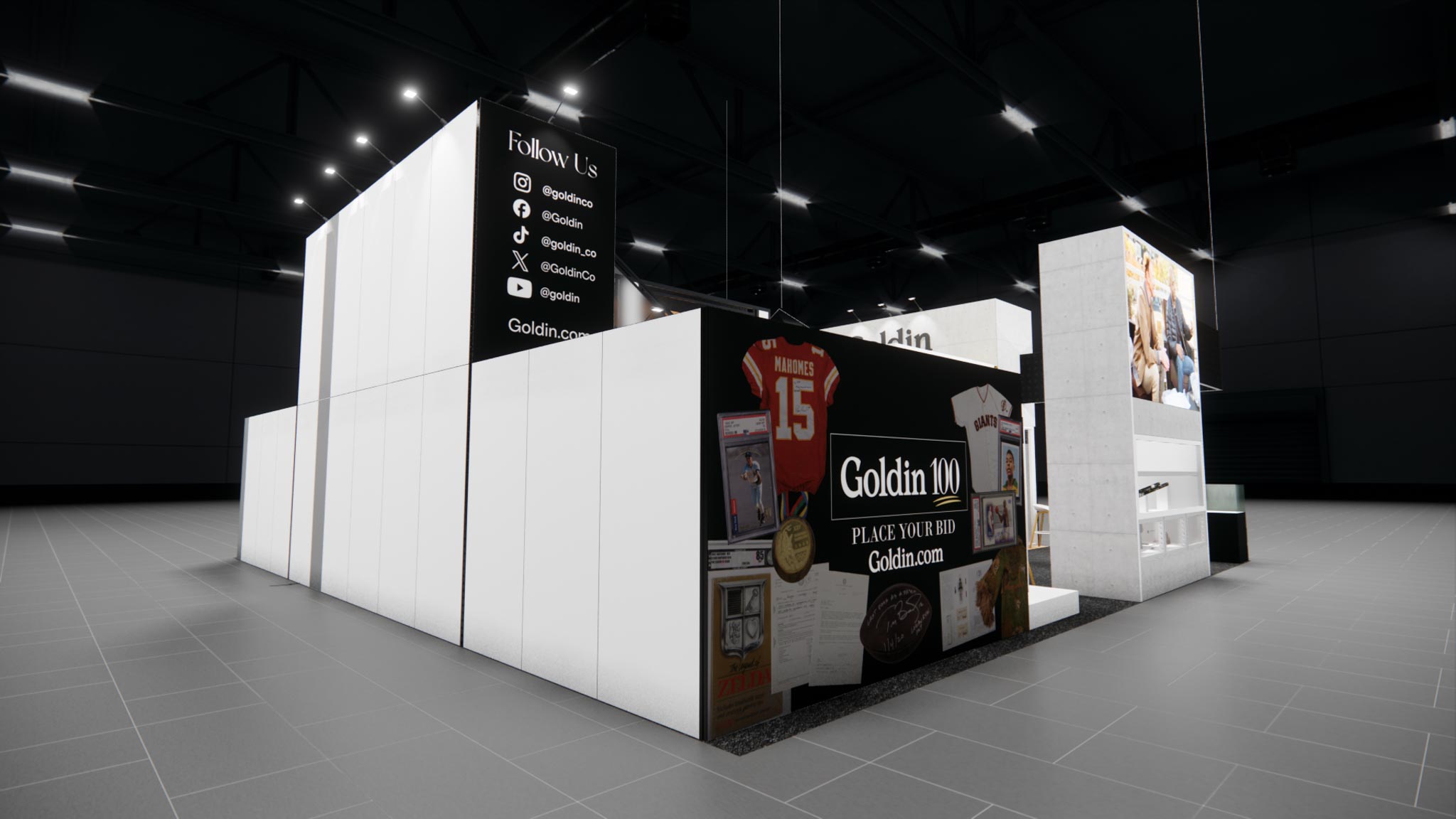 IPW 40x40 trade show exhibit rental in Las Vegas (view 6)