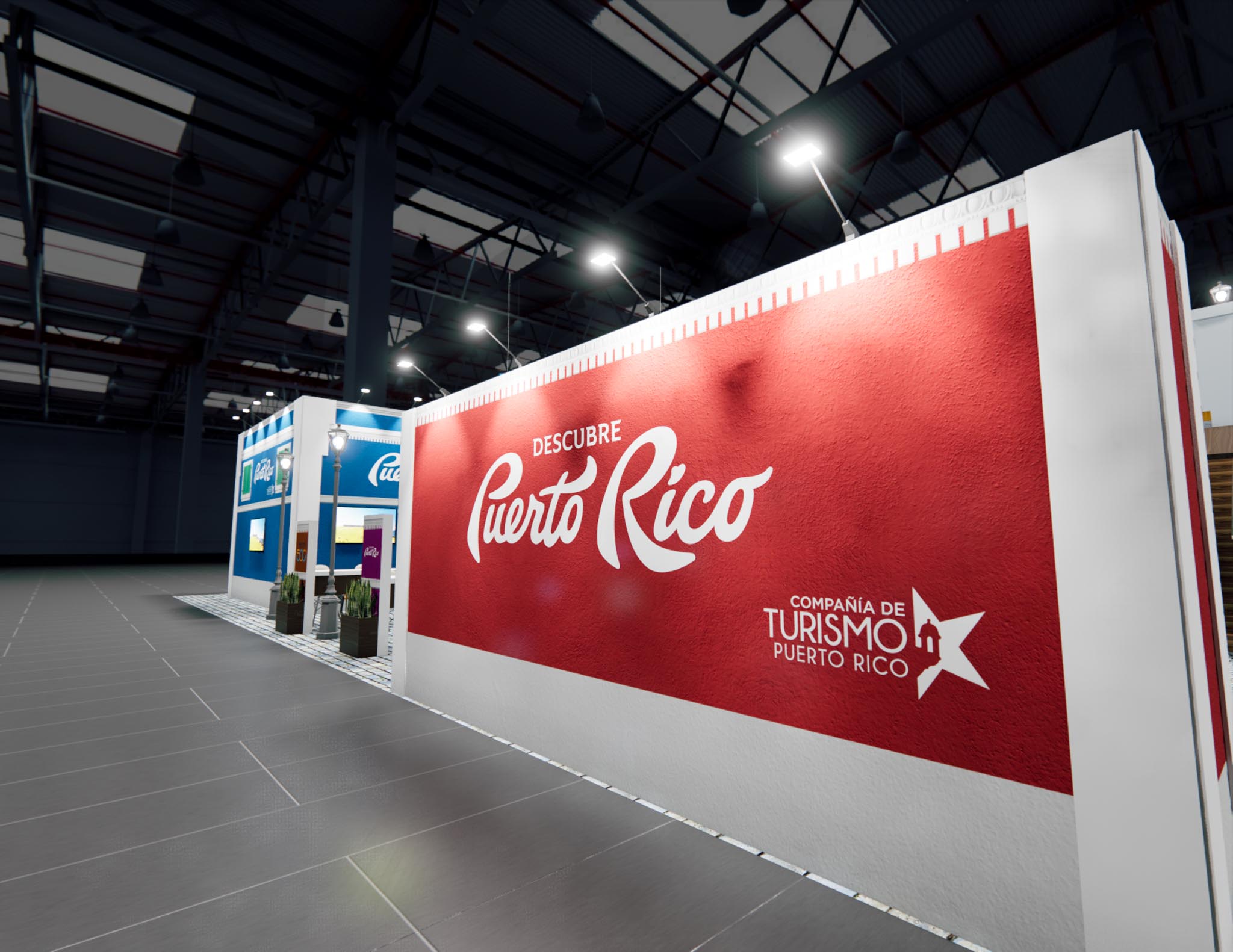 Las Vegas Market Double Deck trade show exhibit rental in Las Vegas (view 6)