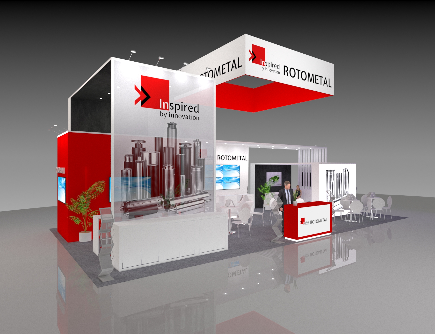 Las Vegas Convention Center hall set for the Bar and Restaurant Expo with hospitality exhibits