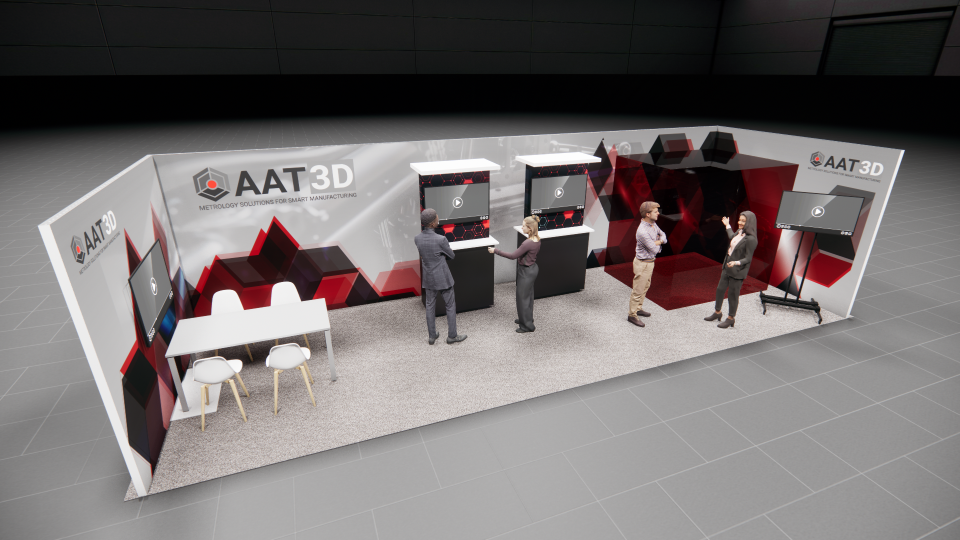 IBS 10x30 trade show exhibit rental in Las Vegas