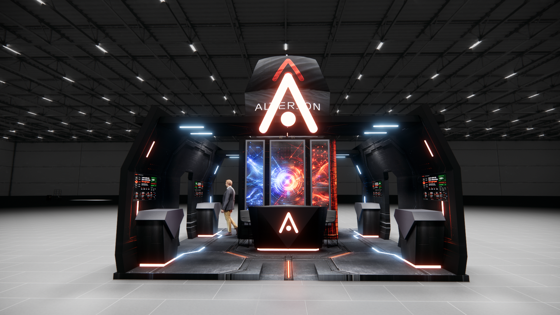 ASD Market Week 20x20 trade show exhibit rental in Las Vegas (view 2)