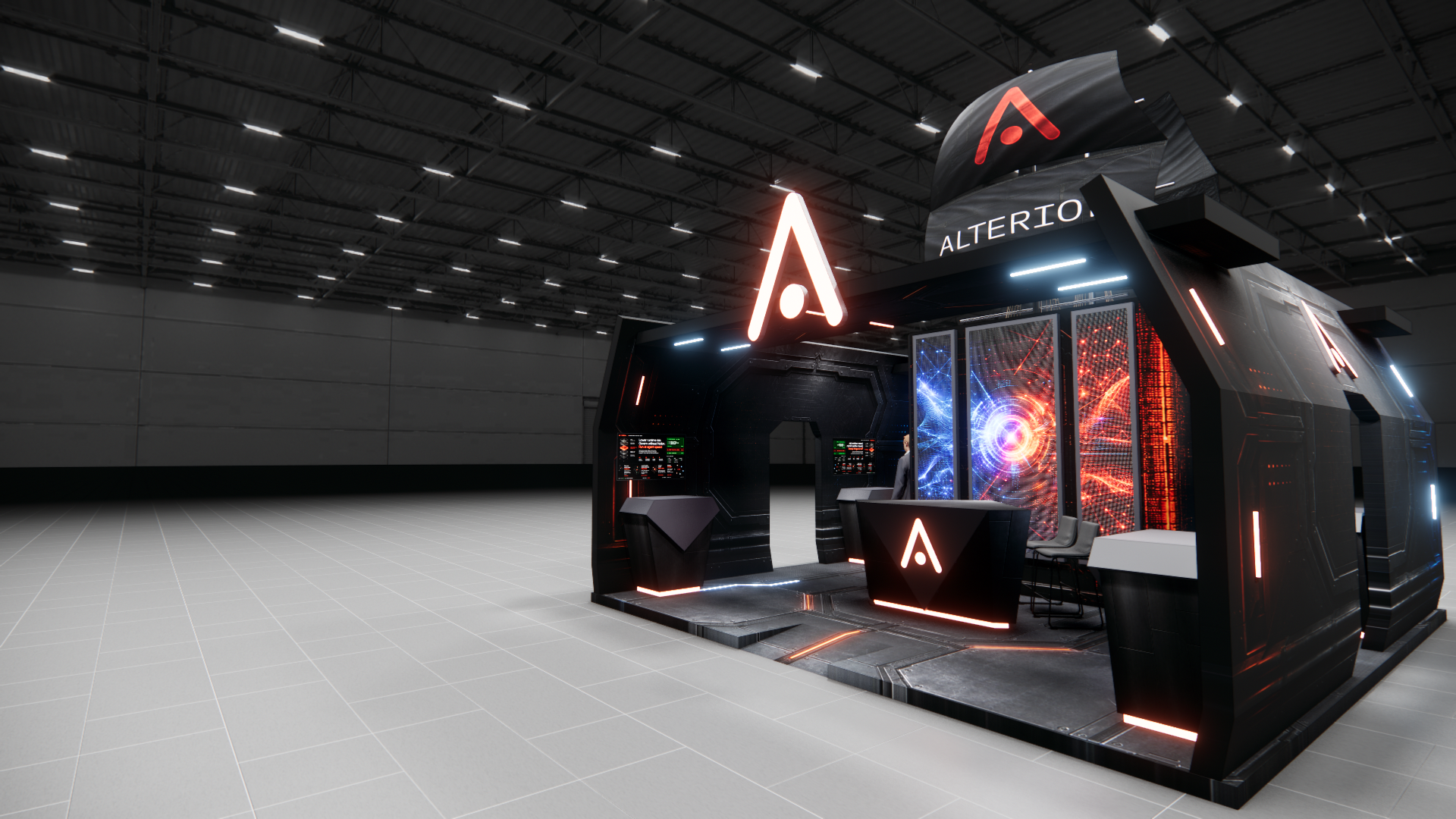 ASD Market Week 20x20 trade show exhibit rental in Las Vegas (view 4)