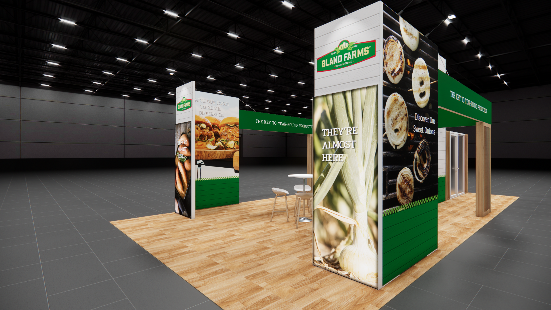 Bar & Restaurant Expo 20x40 trade show exhibit rental in Las Vegas
