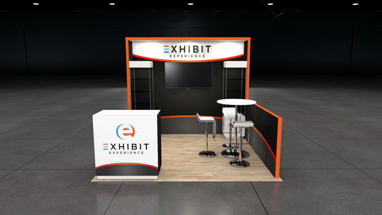NAB Show 10x20 trade show exhibit rental in Las Vegas (view 3)