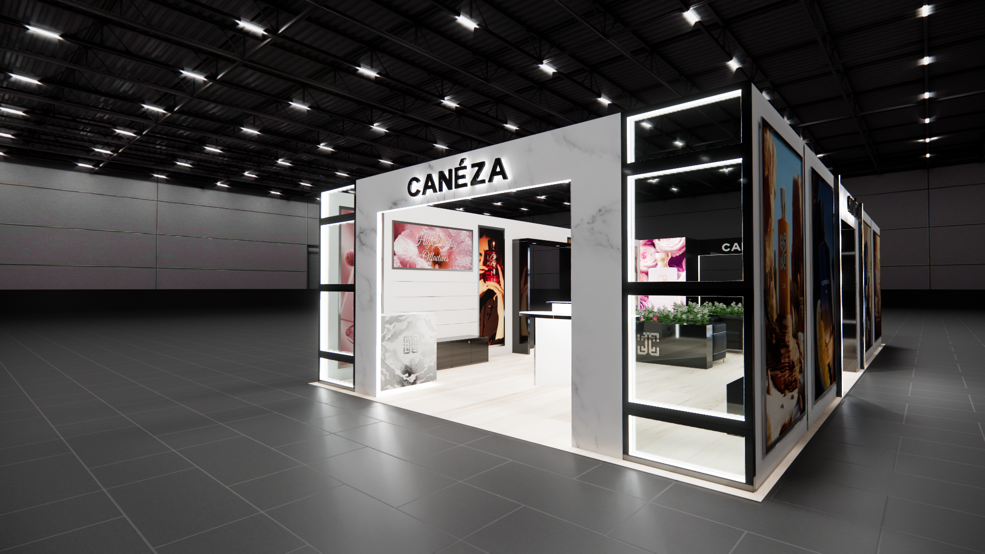 NACS 20x40 trade show exhibit rental in Las Vegas