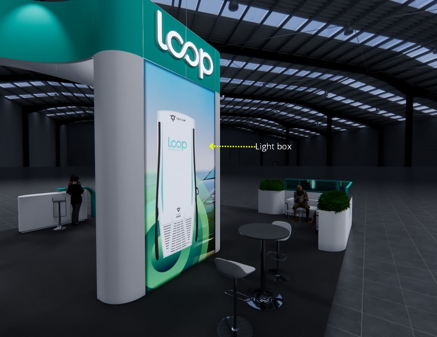 Light + Building 30x40 trade show exhibit rental in Las Vegas (view 3)