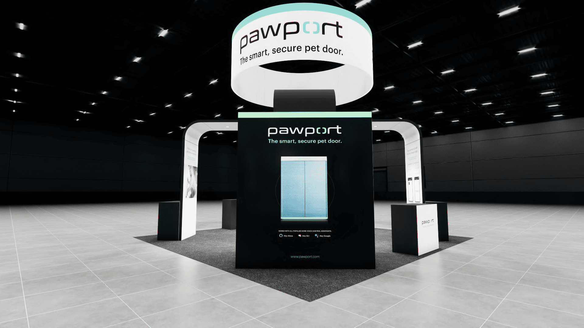 NACS 20x20 trade show exhibit rental in Las Vegas (view 6)