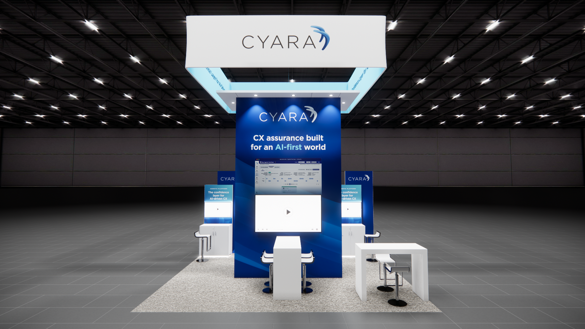 CES 20x20 trade show exhibit rental in Las Vegas (view 6)