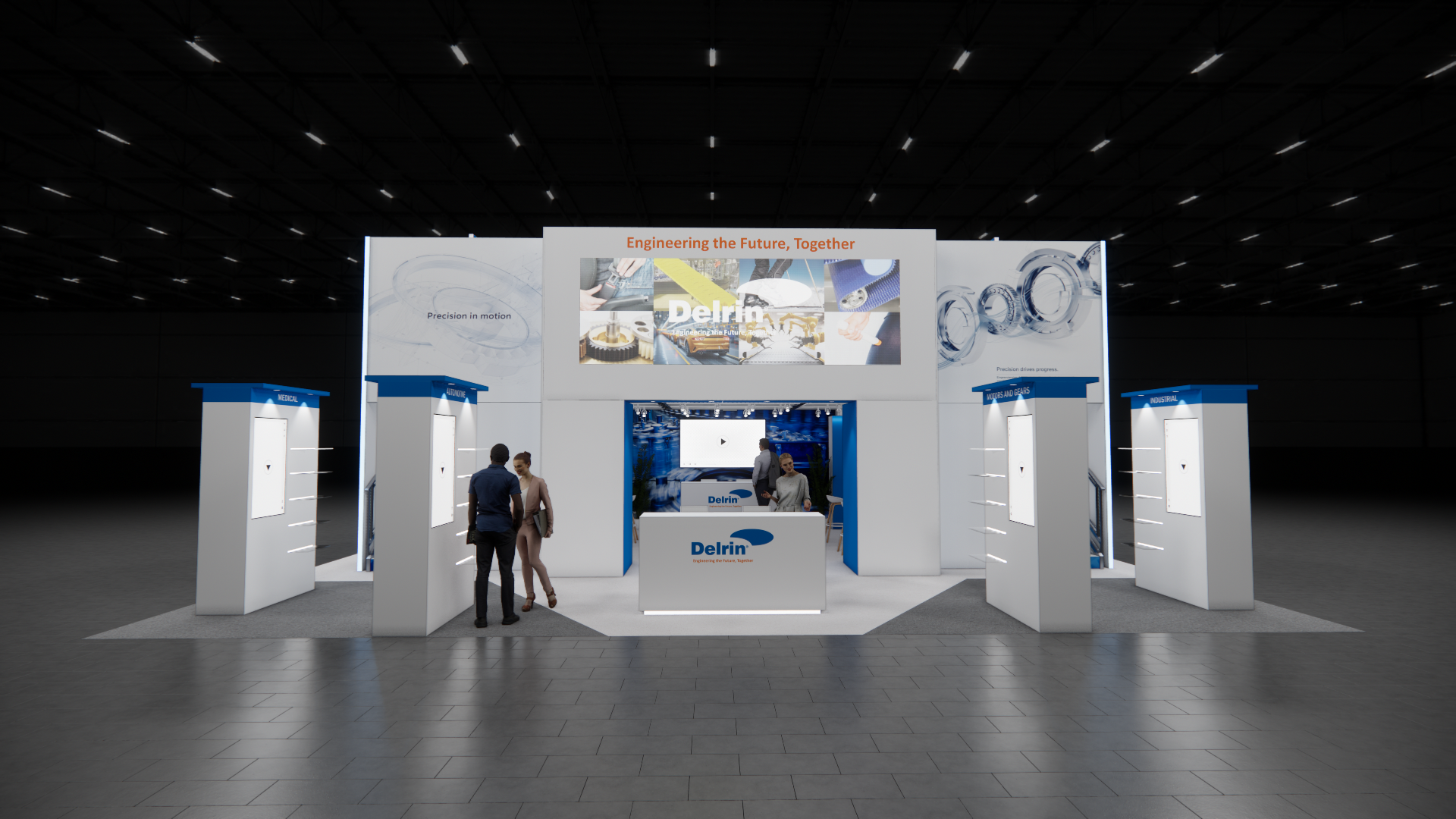FABTECH 20x30 trade show exhibit rental in Las Vegas