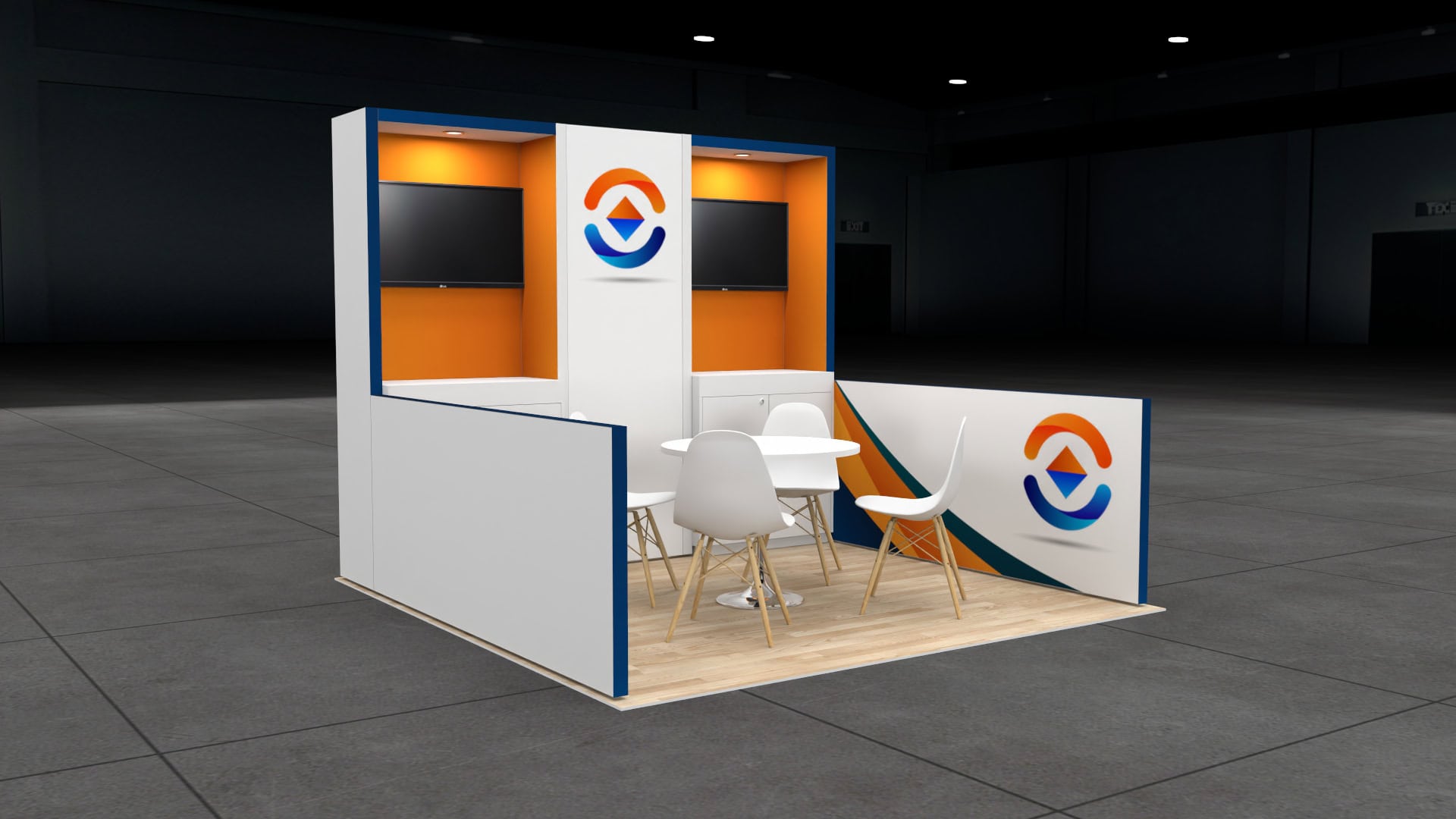KBIS 10x10 trade show exhibit rental in Las Vegas (view 2)
