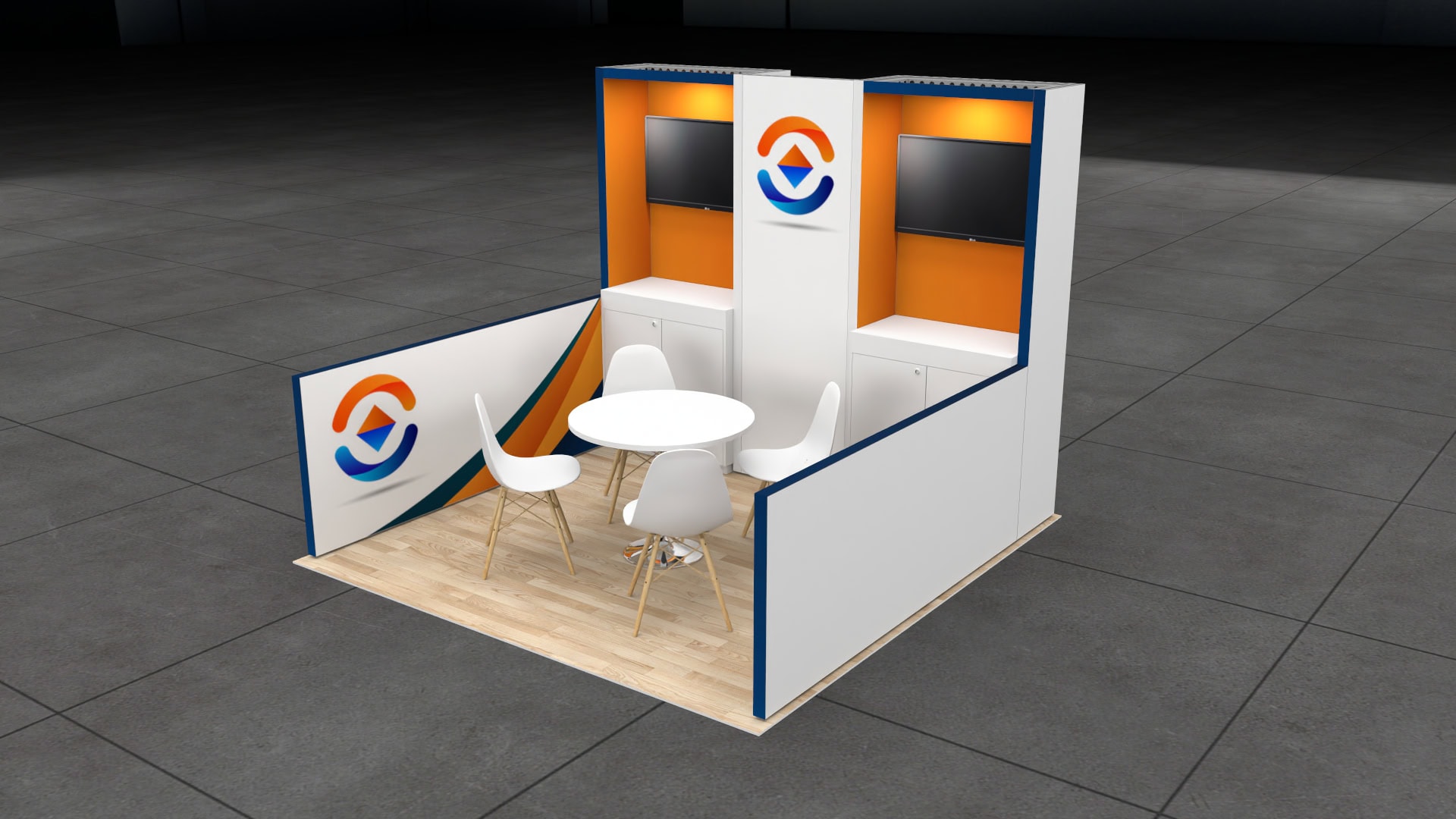 KBIS 10x10 trade show exhibit rental in Las Vegas (view 3)