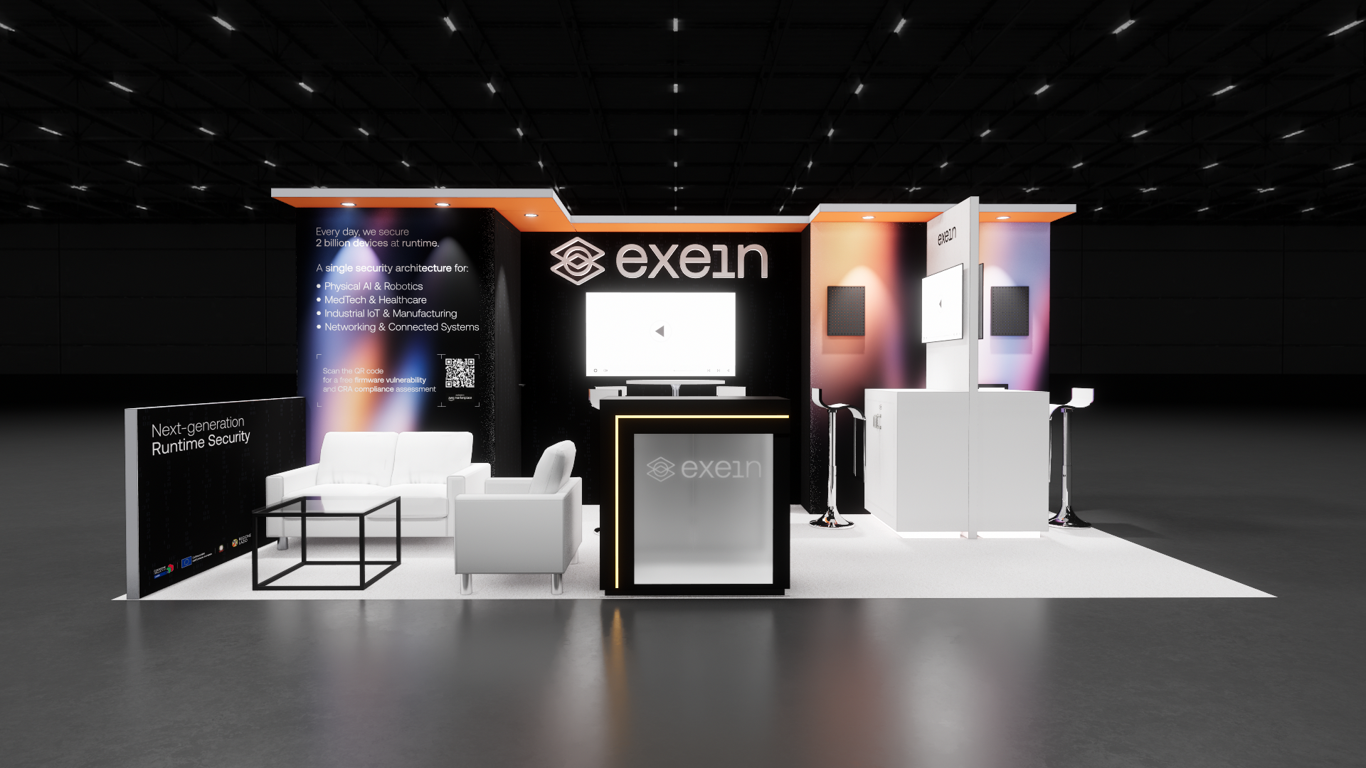 CONEXPO 10x20 trade show exhibit rental in Las Vegas