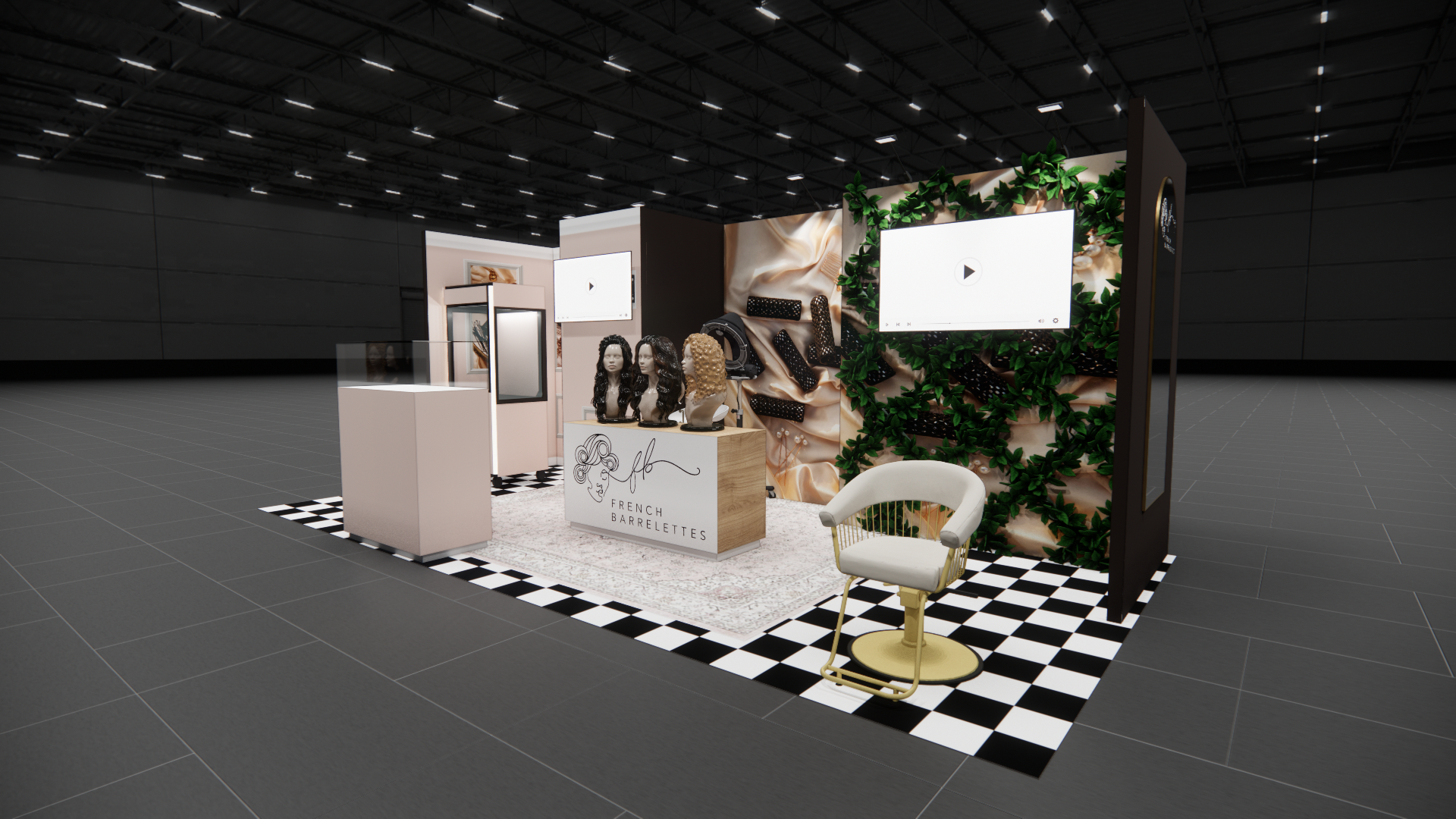 NACS 10x20 trade show exhibit rental in Las Vegas (view 6)