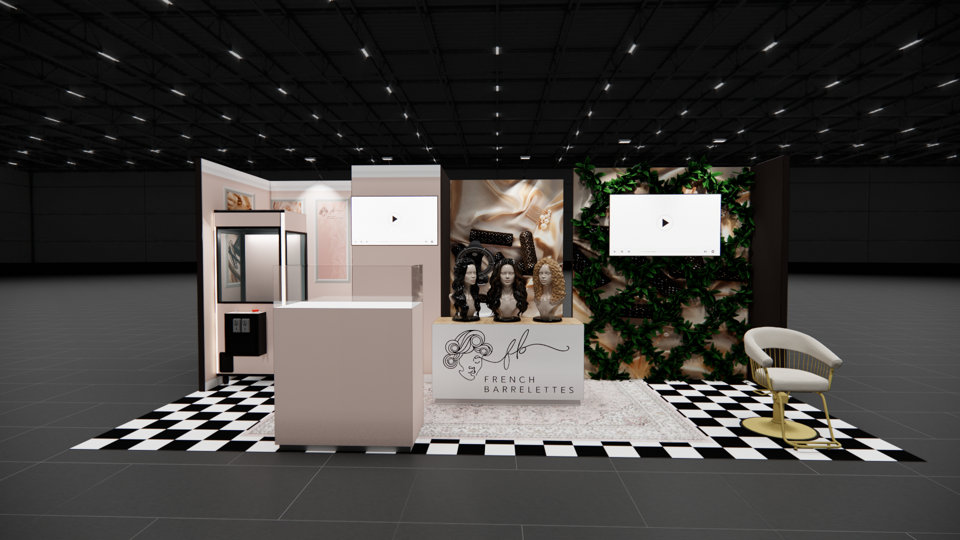 NACS 10x20 trade show exhibit rental in Las Vegas (view 7)