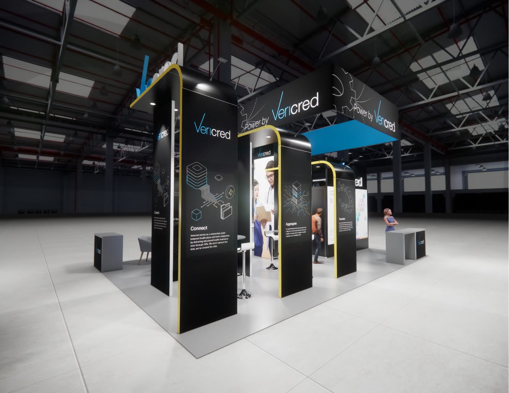 Las Vegas Market 20x30 trade show exhibit rental in Las Vegas (view 3)