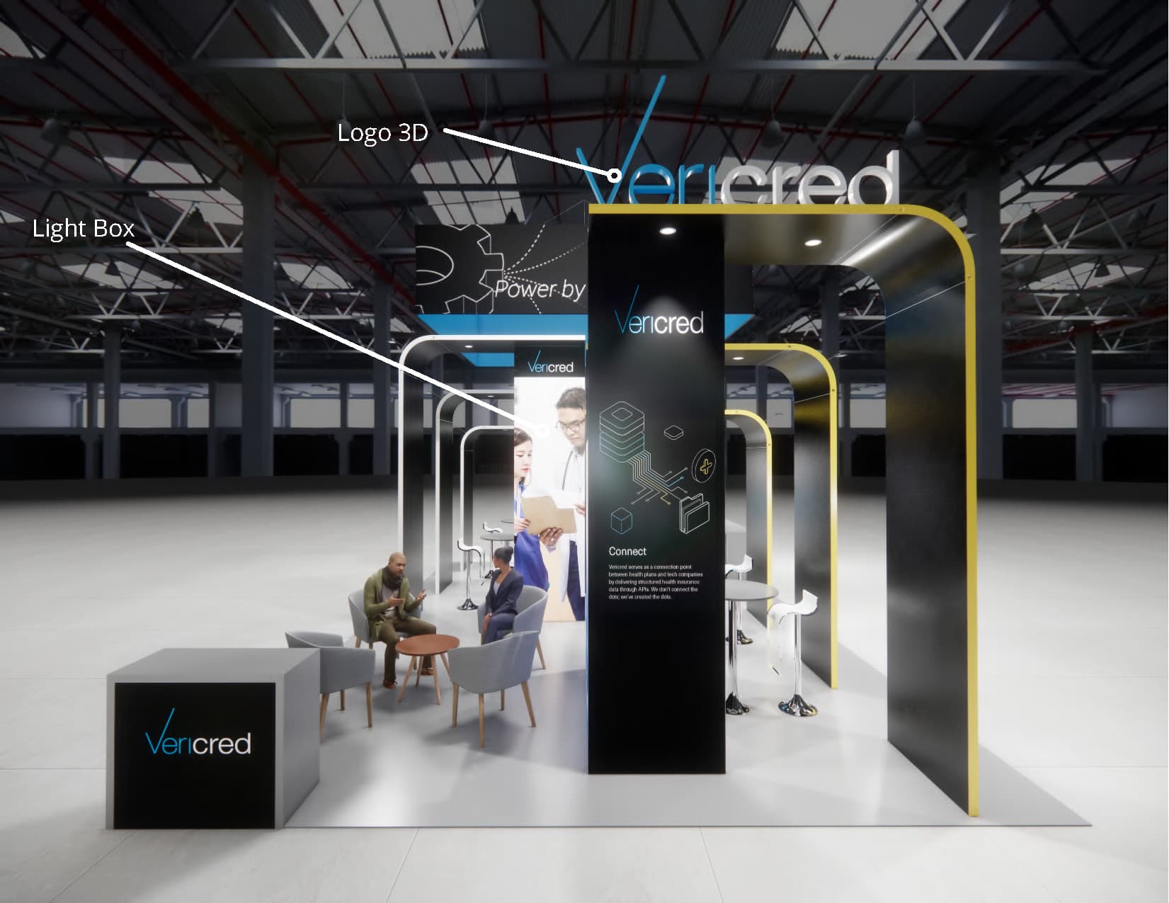 Las Vegas Market 20x30 trade show exhibit rental in Las Vegas (view 4)