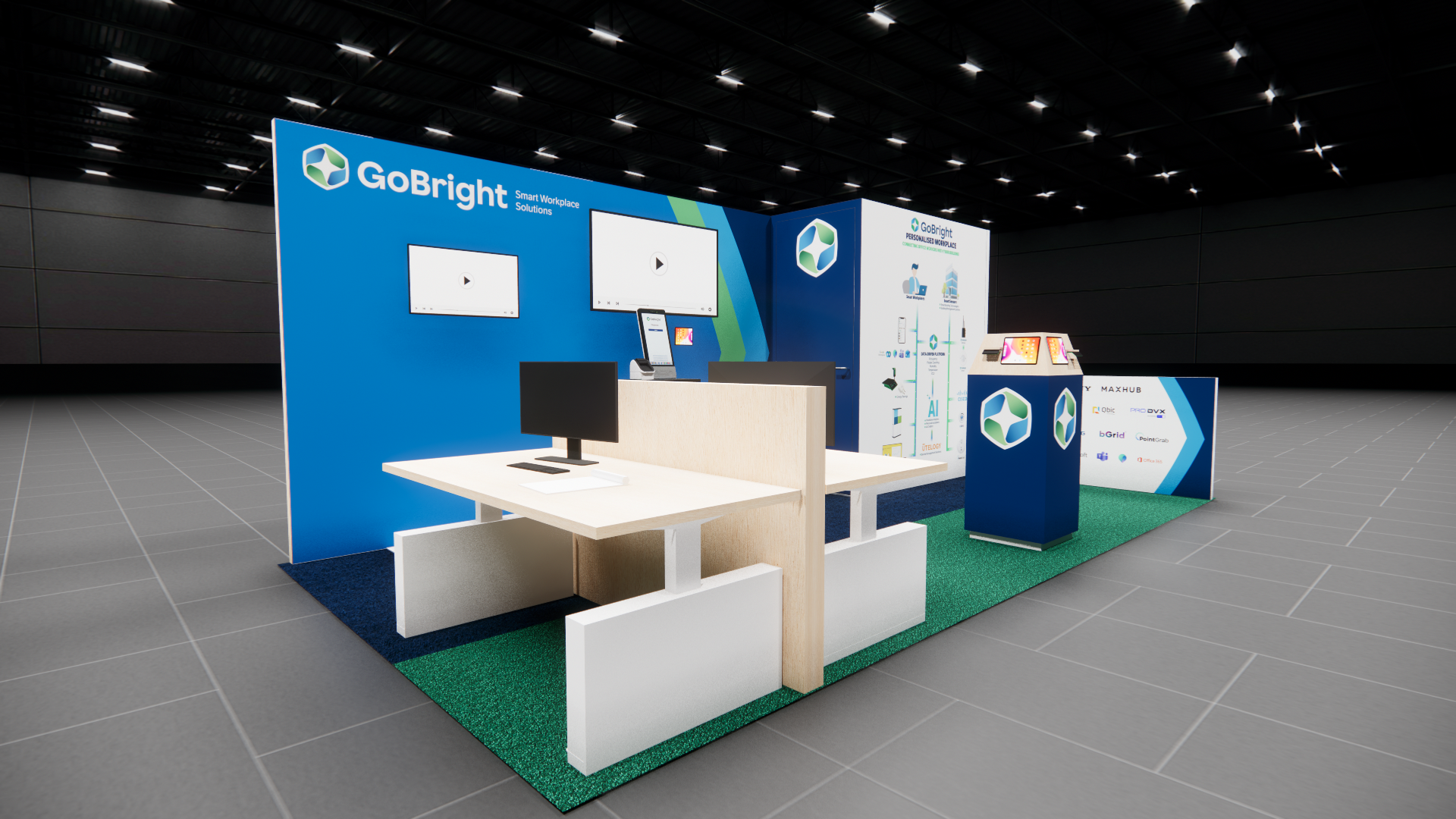 MAGIC 10x20 trade show exhibit rental in Las Vegas