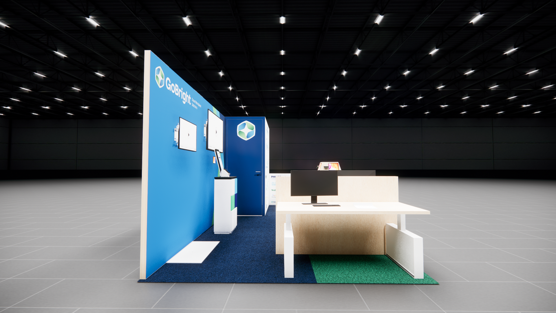 MAGIC 10x20 trade show exhibit rental in Las Vegas (view 3)