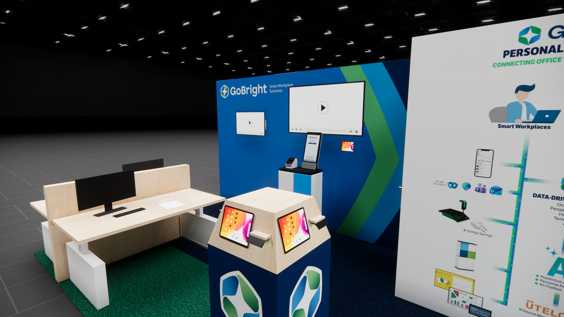 MAGIC 10x20 trade show exhibit rental in Las Vegas (view 4)