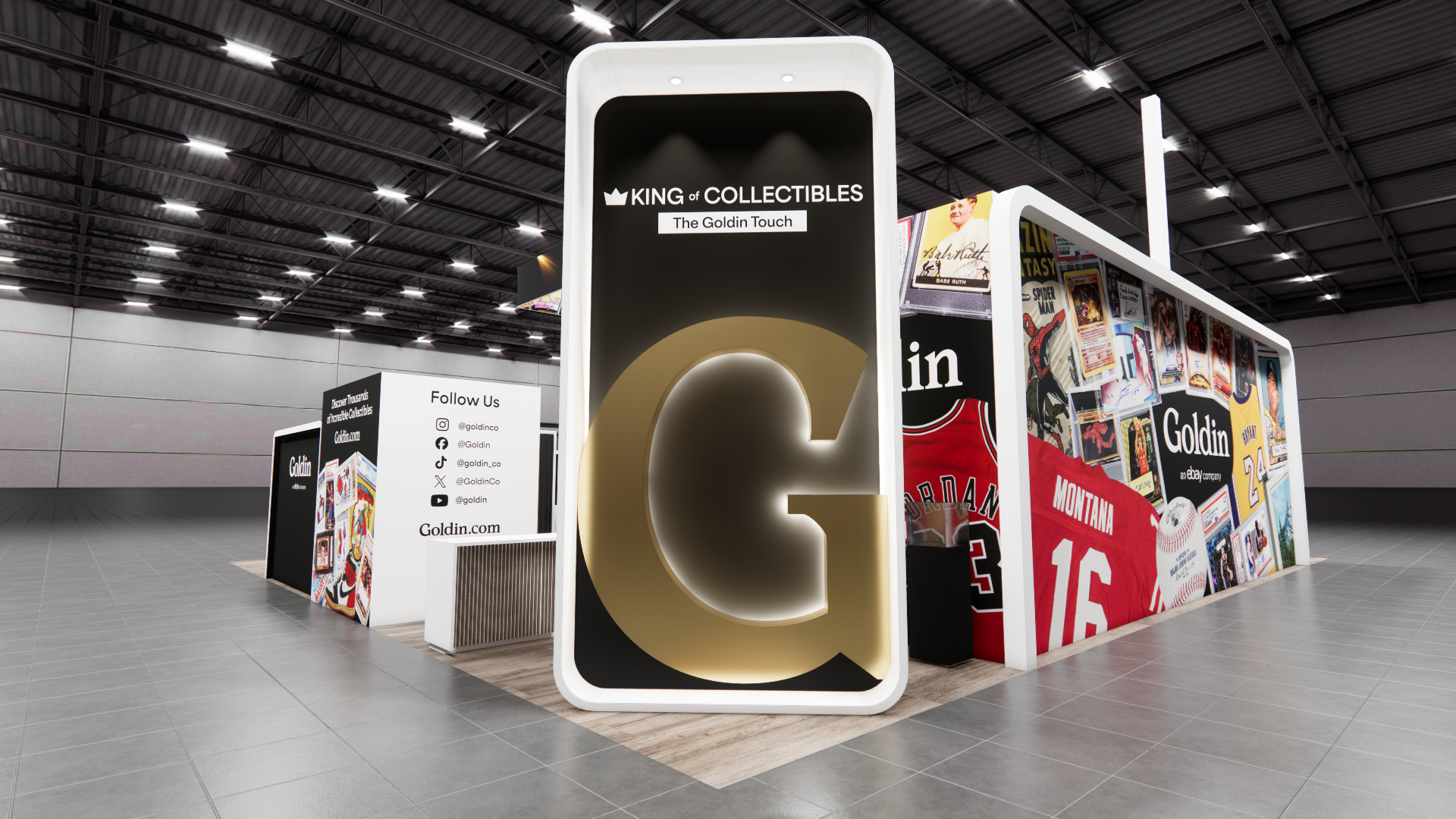 JCK 50x58 trade show exhibit rental in Las Vegas (view 3)