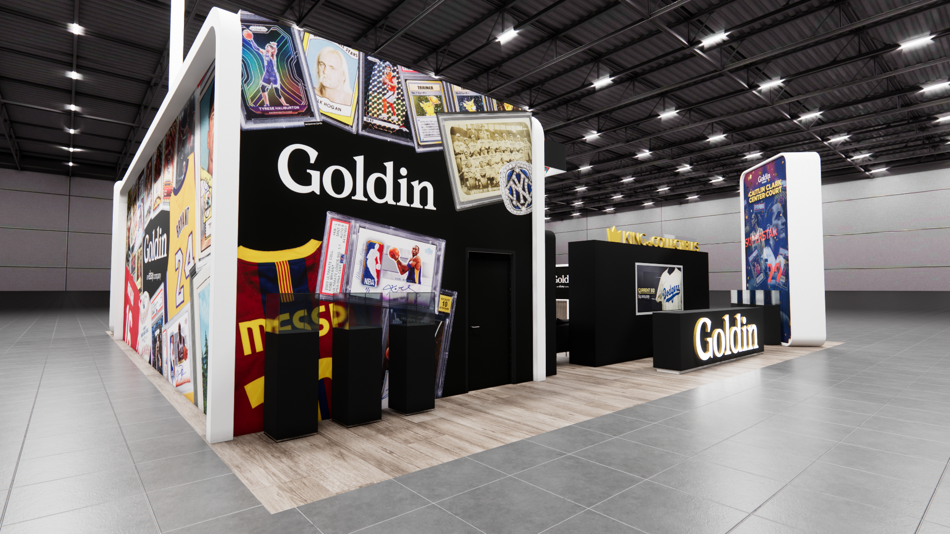 JCK 50x58 trade show exhibit rental in Las Vegas (view 4)
