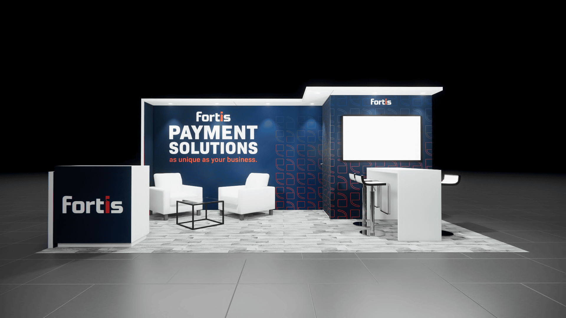 JCK 20x20 trade show exhibit rental in Las Vegas