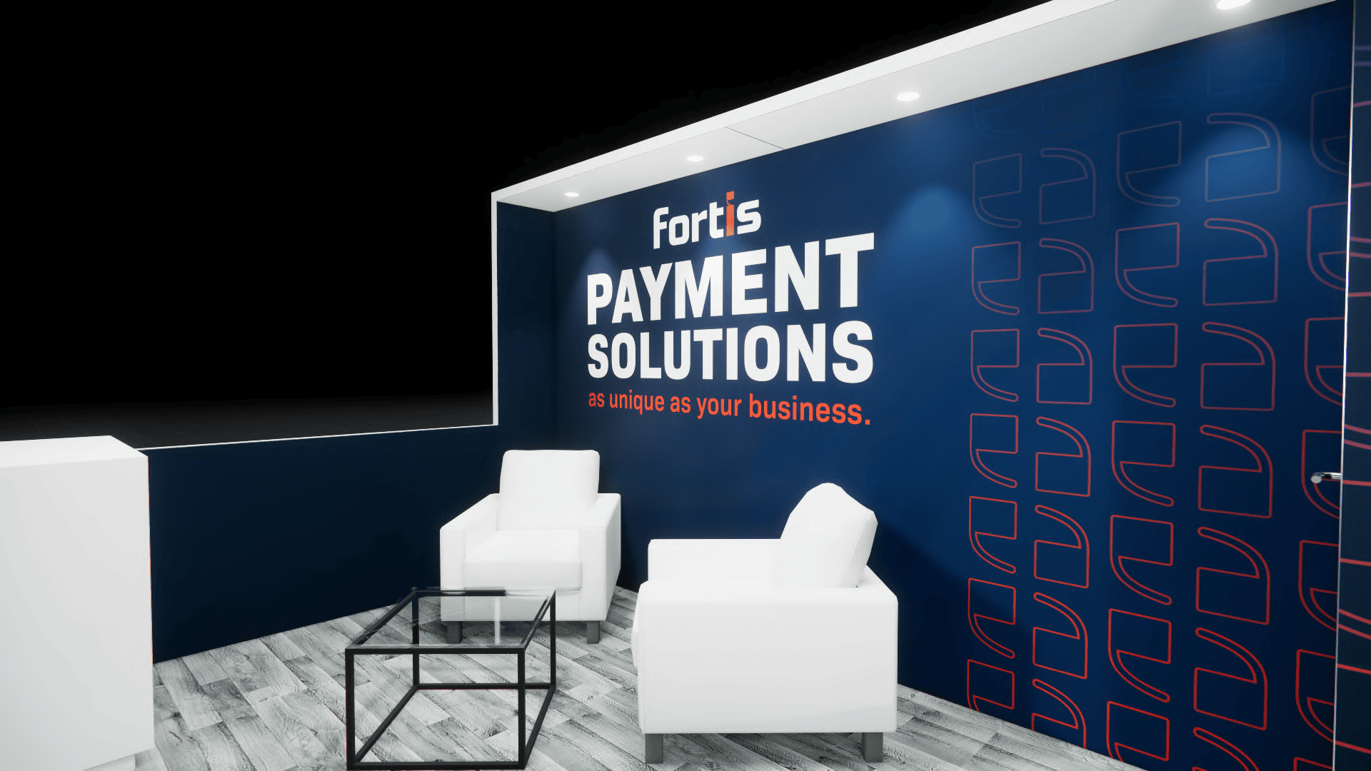 JCK 20x20 trade show exhibit rental in Las Vegas (view 3)