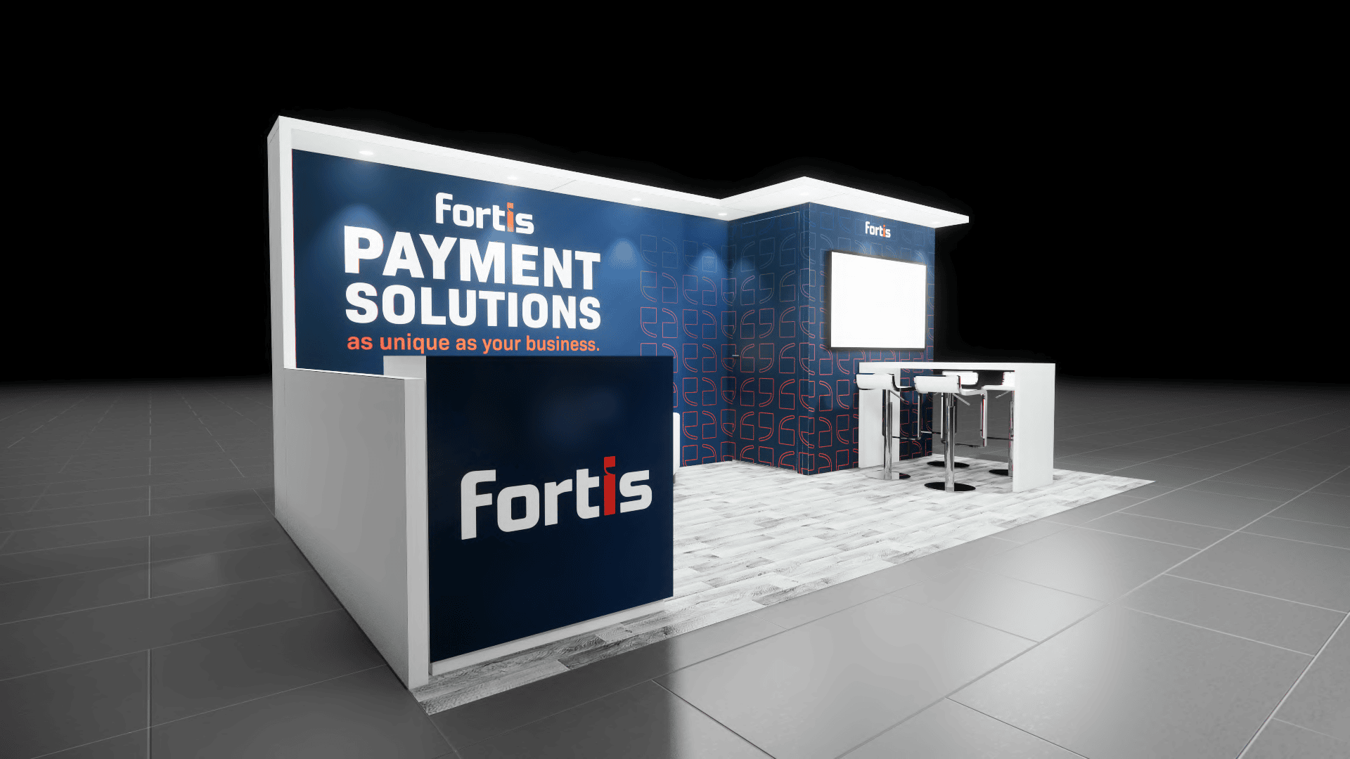 JCK 20x20 trade show exhibit rental in Las Vegas (view 5)