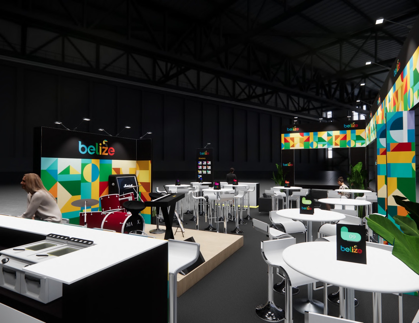 KBIS 20x40 trade show exhibit rental in Las Vegas (view 2)