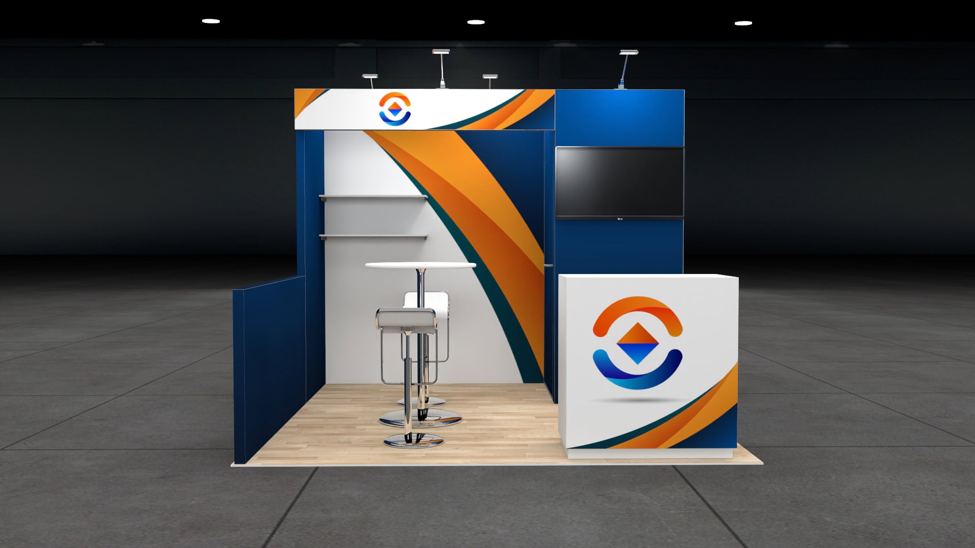 IBS 10x10 trade show exhibit rental in Las Vegas