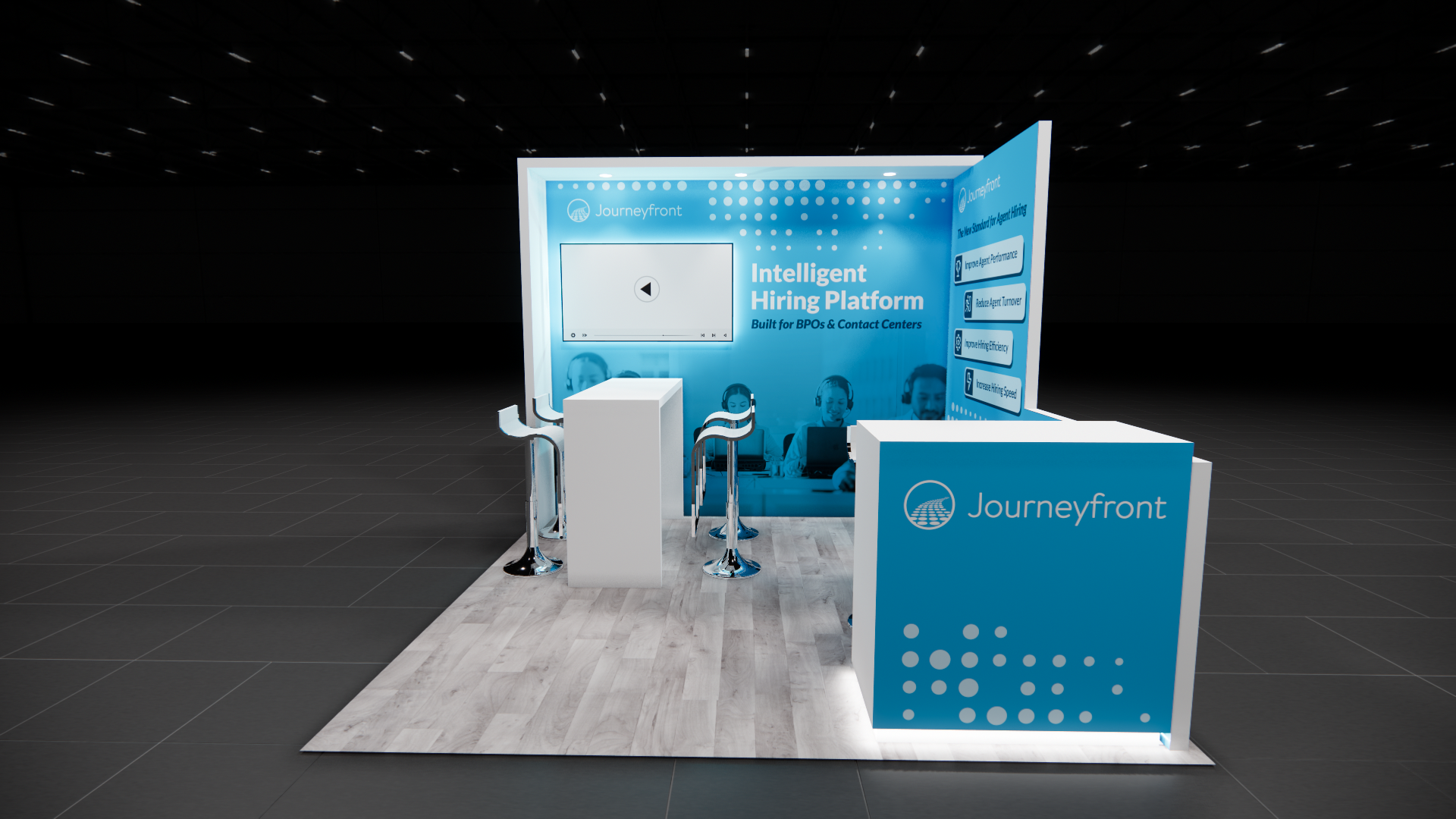 CES 10x10 trade show exhibit rental in Las Vegas