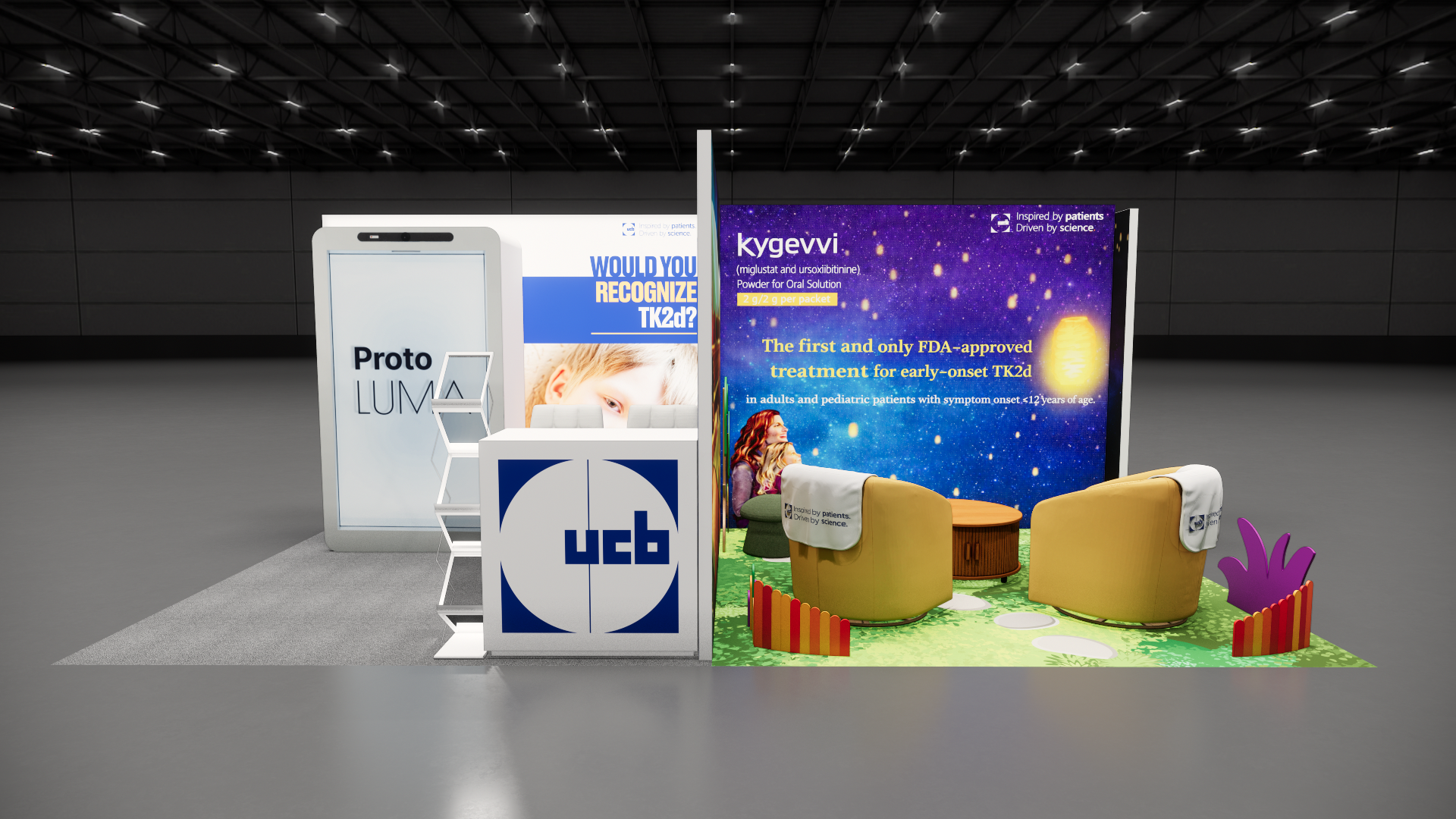 PACK EXPO 10x20 trade show exhibit rental in Las Vegas