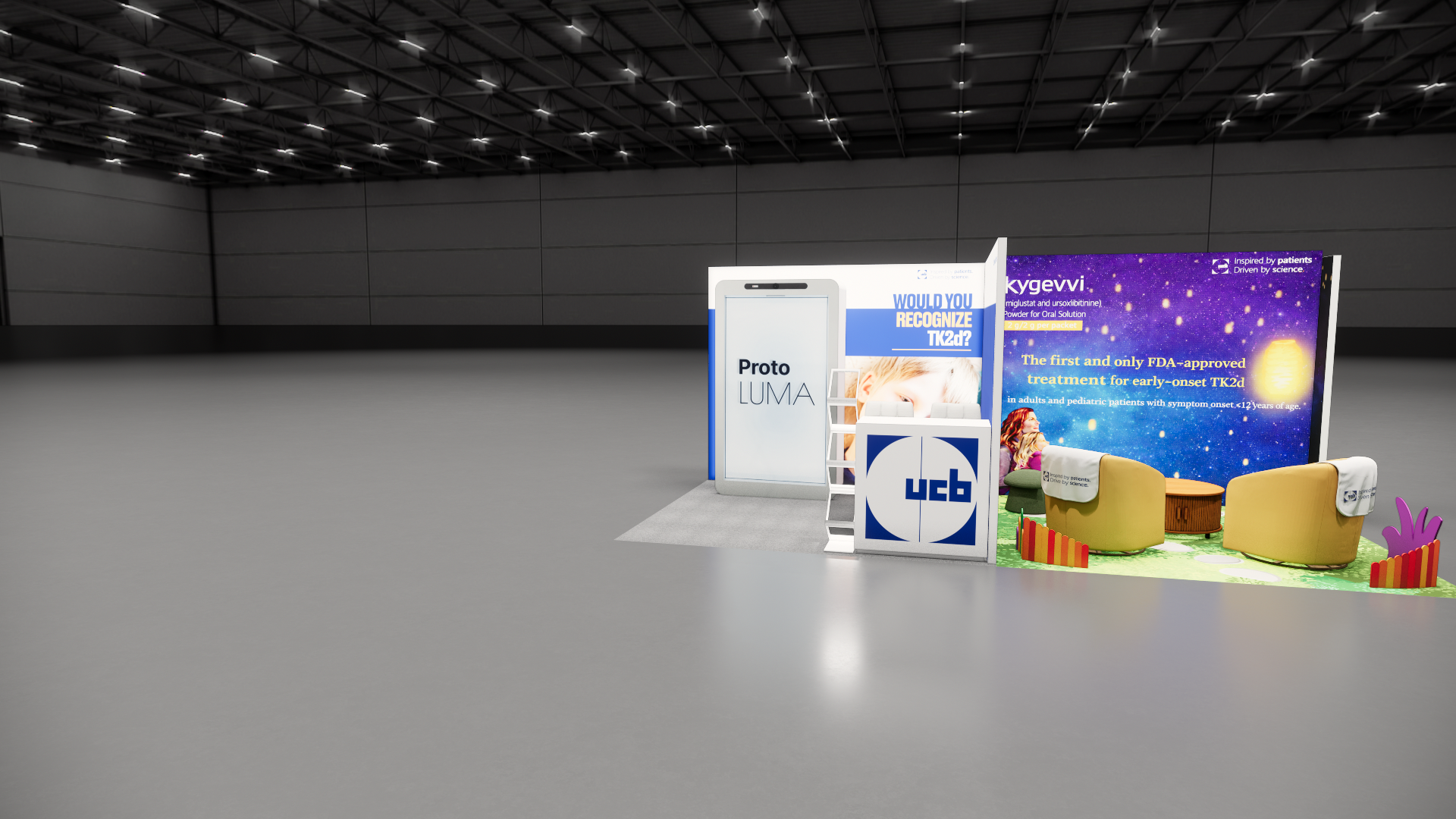 PACK EXPO 10x20 trade show exhibit rental in Las Vegas (view 4)