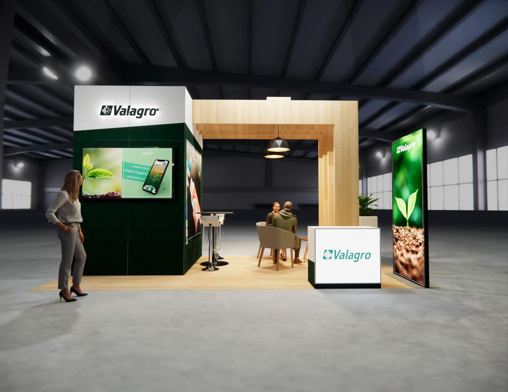 KBIS 10x20 trade show exhibit rental in Las Vegas (view 2)